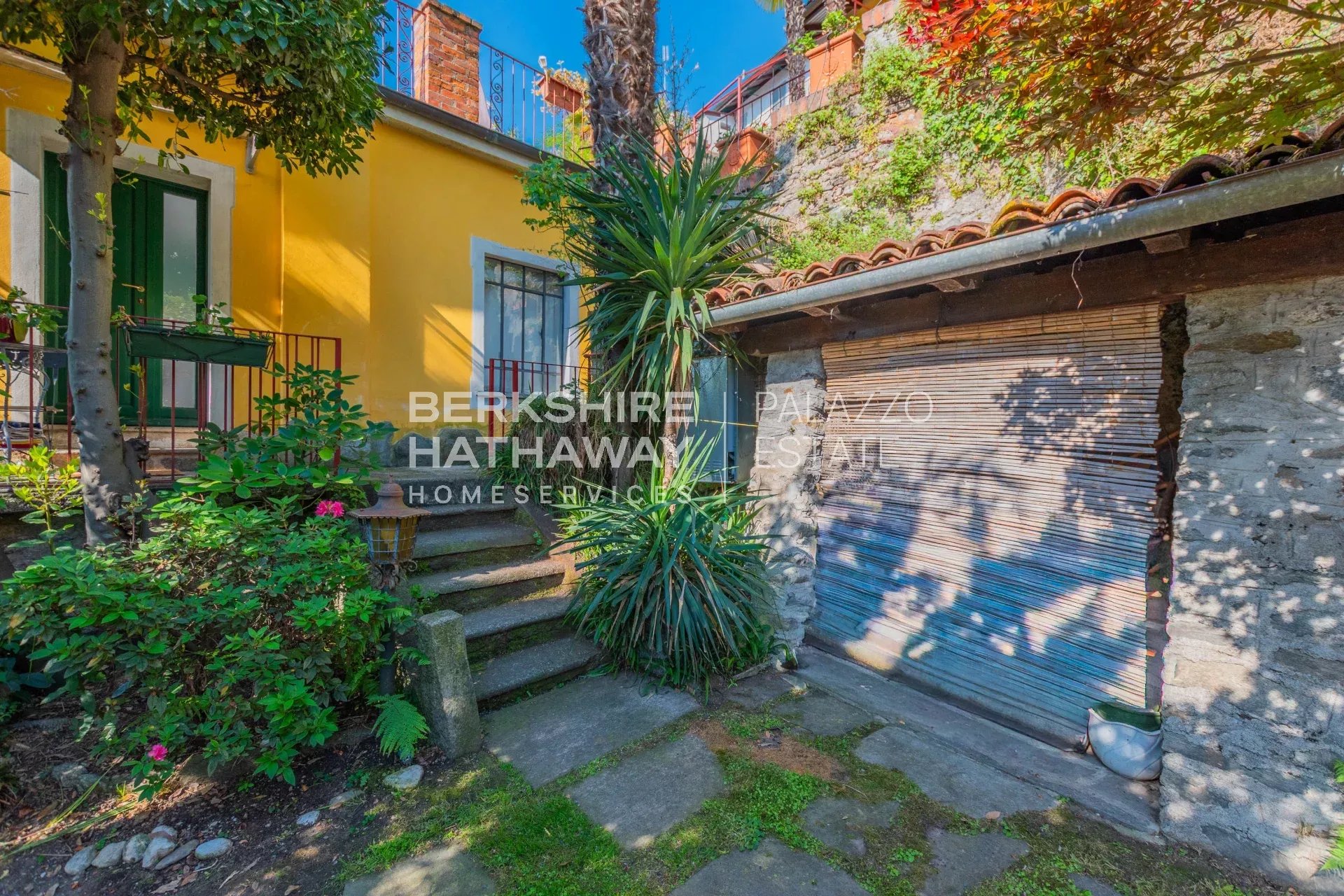 Historic Residence with Three Independent Units and Panoramic Lake Maggiore Views in Solcio di Lesa