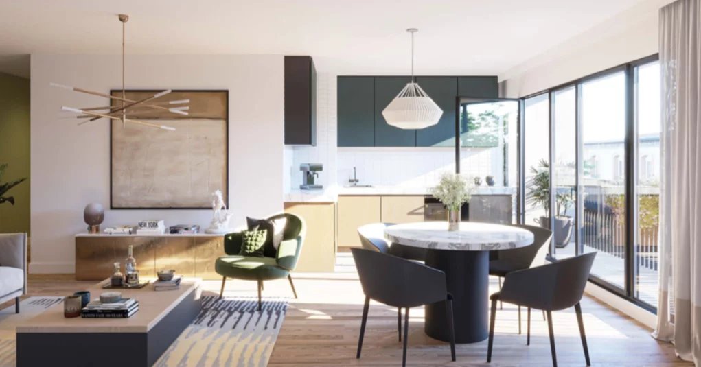 APPARTEMENT NEUF SUR PLAN - EPINAY-SUR-SEINE - Image Array