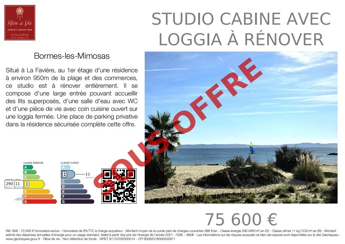 Vente Appartement Bormes-les-Mimosas