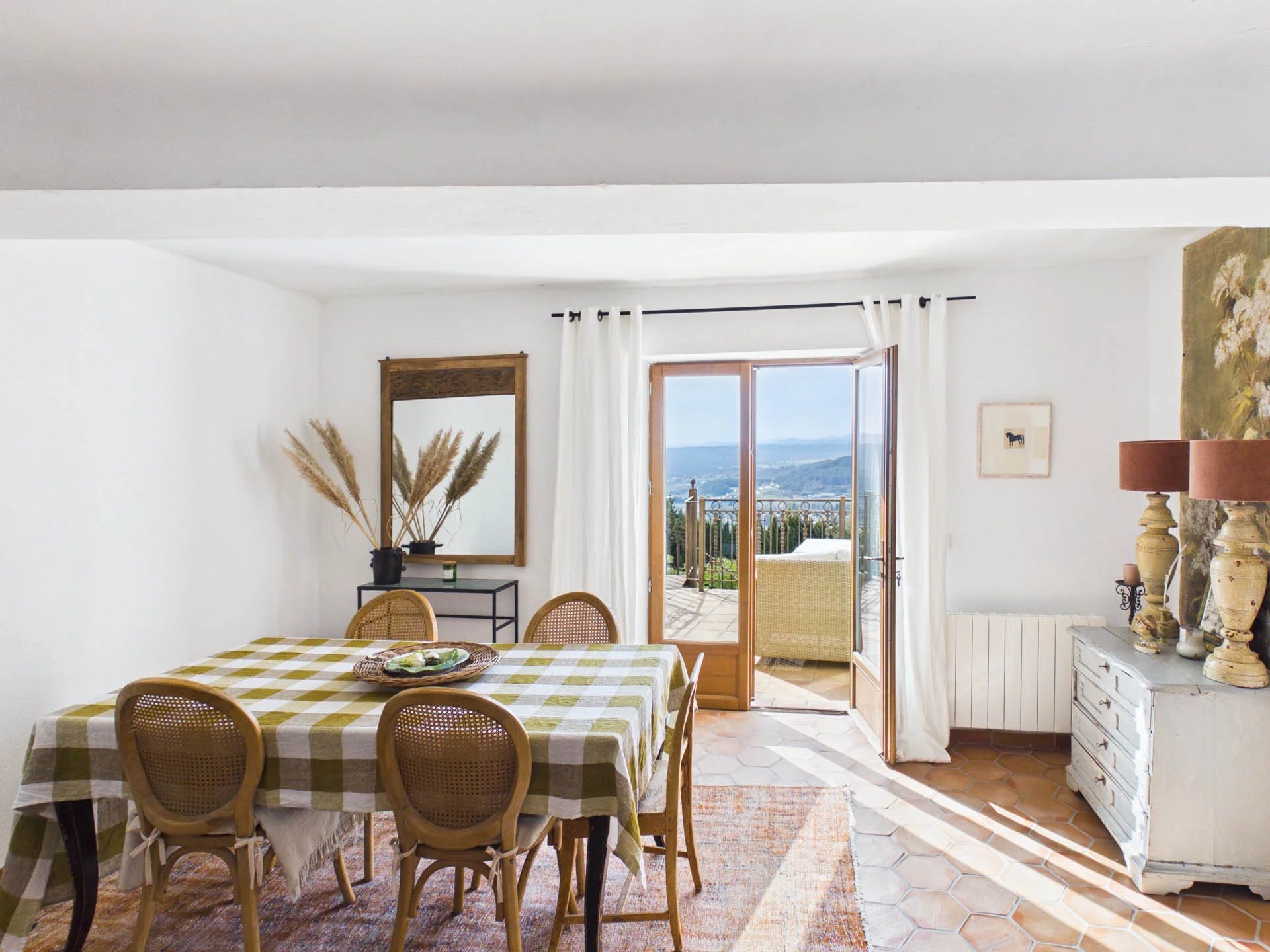 Village house with garden and panoramic view - Montauroux