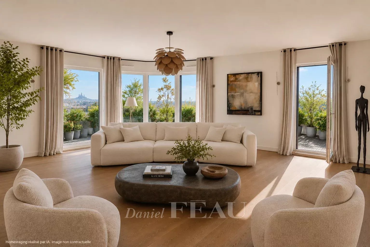 Paris 17th District – A 3-bed apartment with an exceptional terrace
