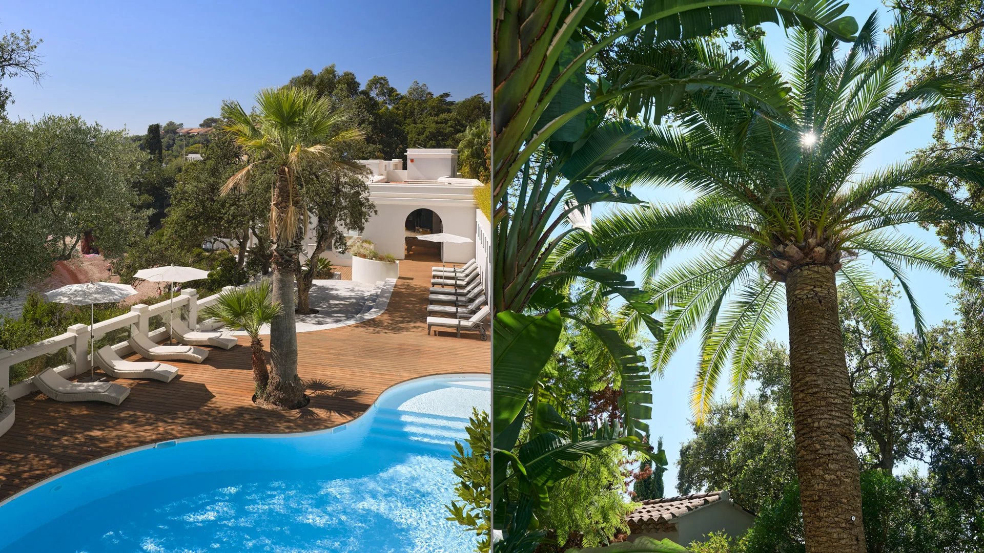 Exceptional waterfront property facing south