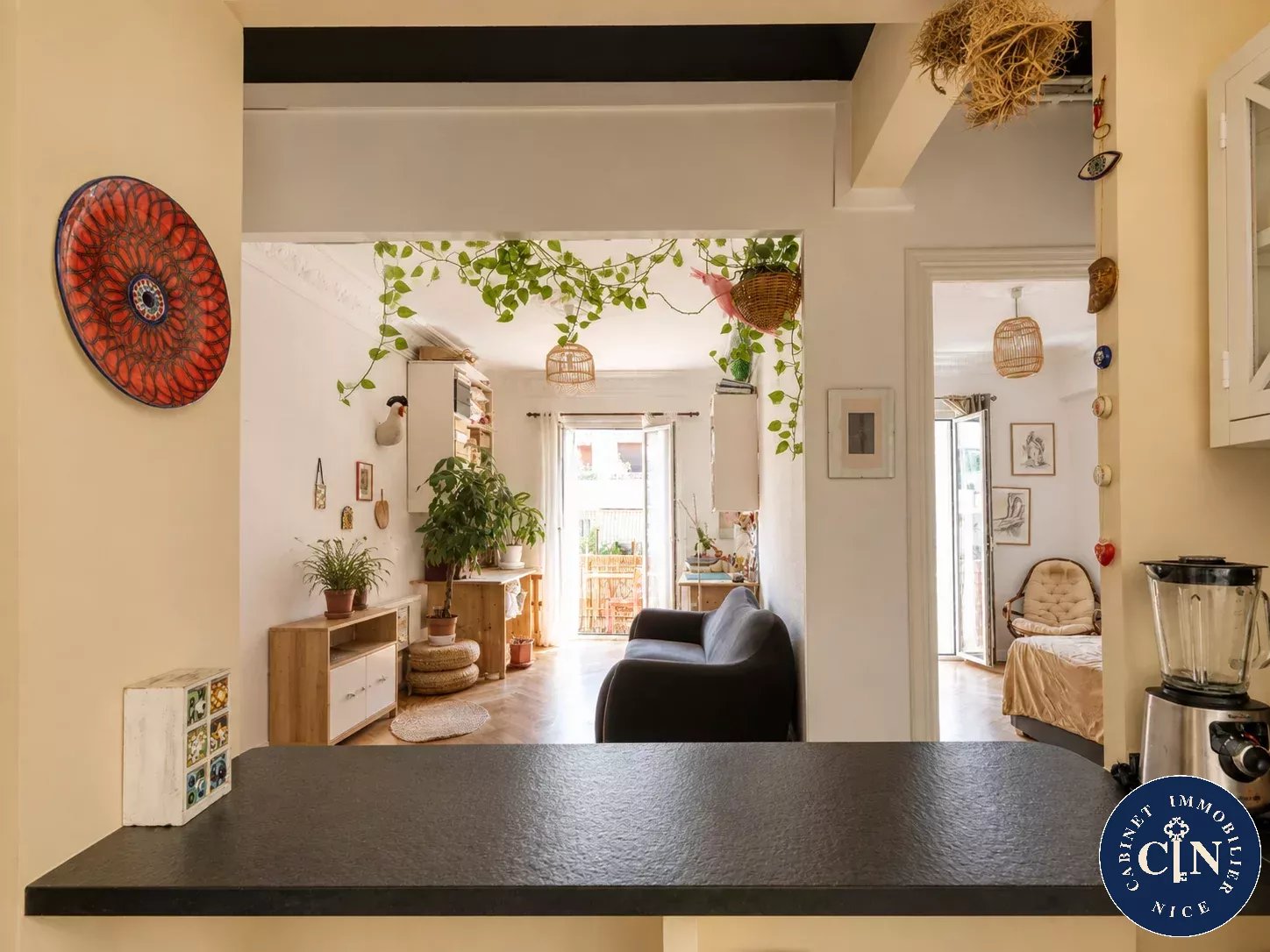 2 pièces 48 m² - Charme bourgeois au calme - Parc impérial — photo 4