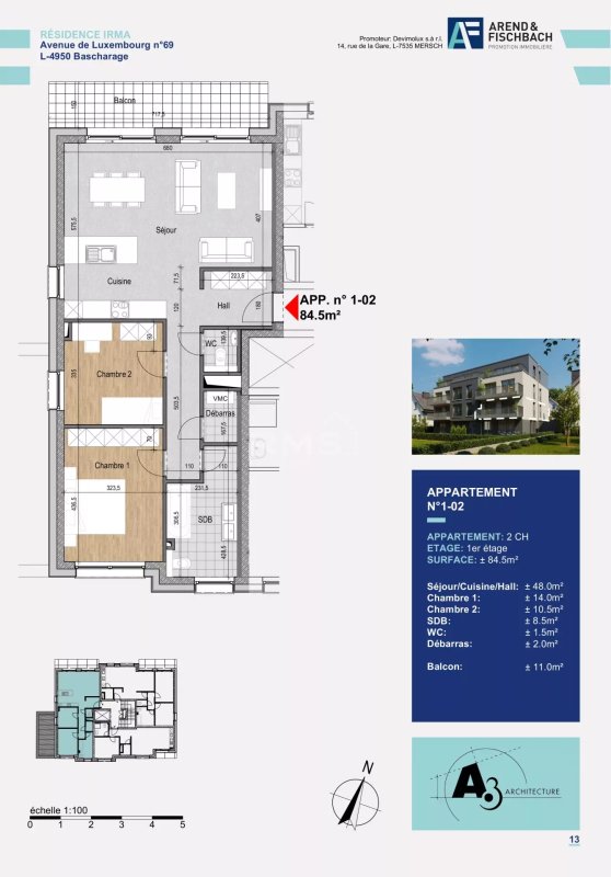 Appartement à Bascharage — Bascharage