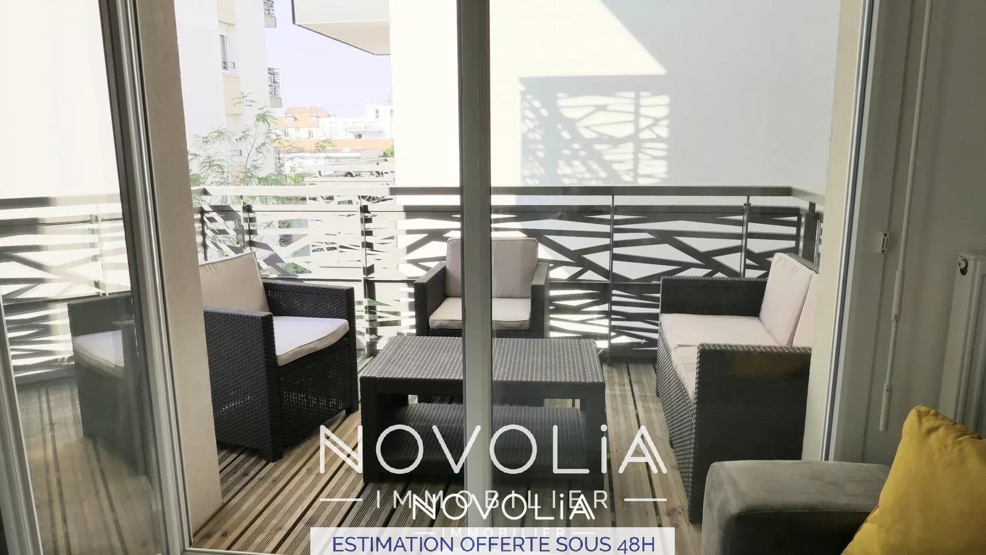 Achat Appartement Surface de 70.82 m/ Total carrez : 63.82 m, 3 pices, Villeurbanne (69100)