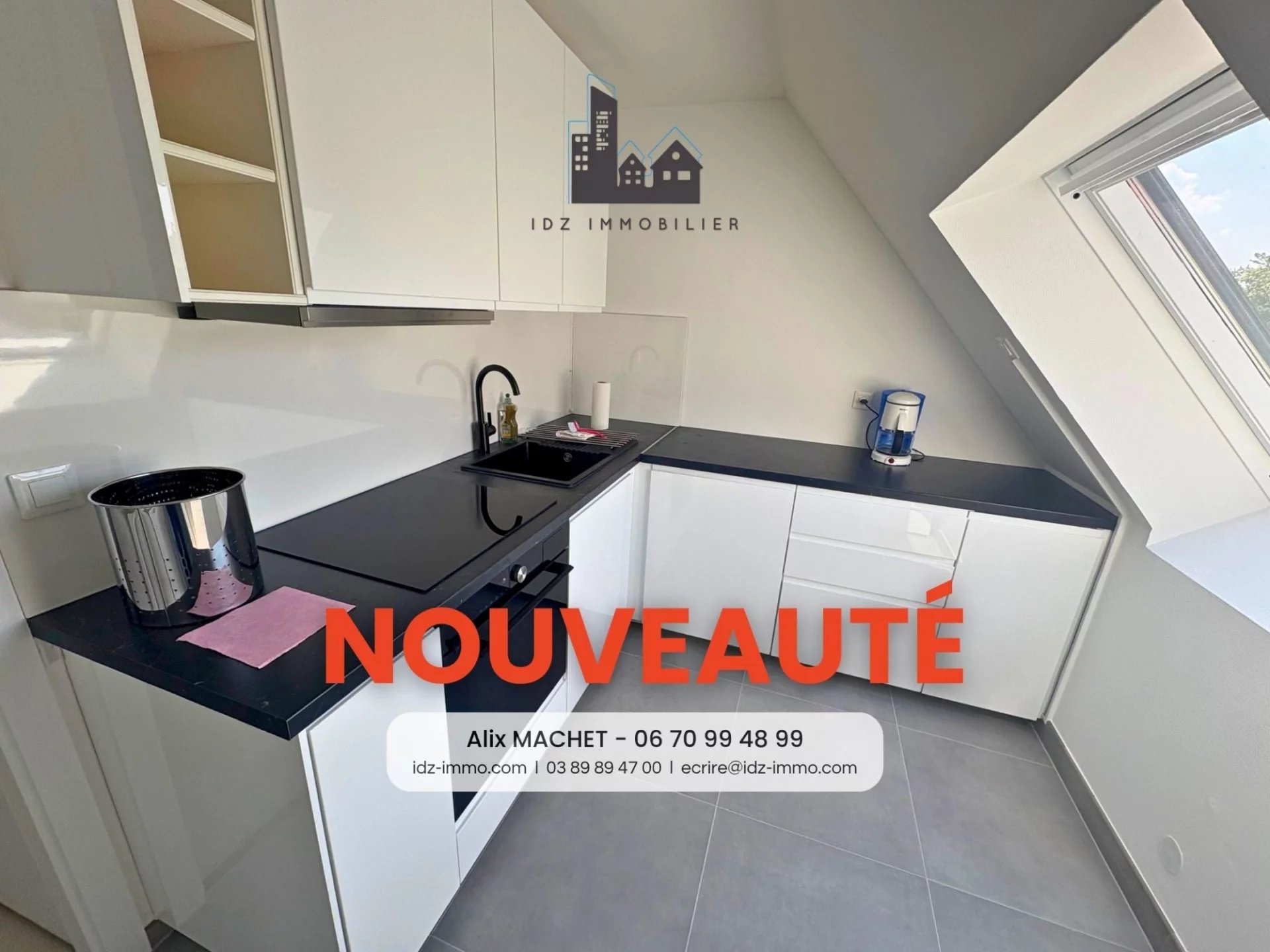 CENTRE-VILLE DE SAINT-LOUIS / T2 de 57m2 au 3ème et dernier ét