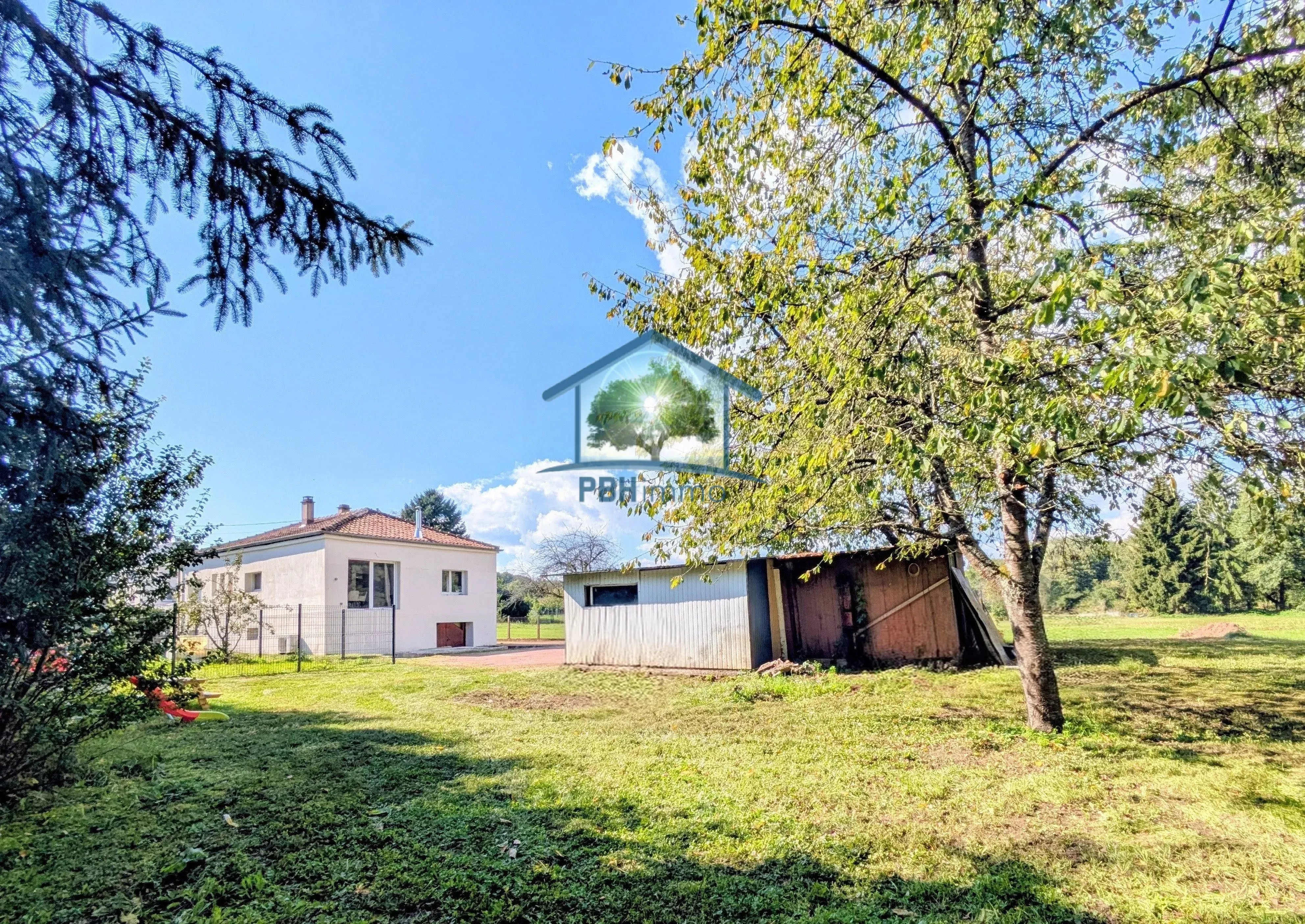 INGWILLER (67) - Maison Plain Pied 5P avec Cave et Remise sur 20.27 ares