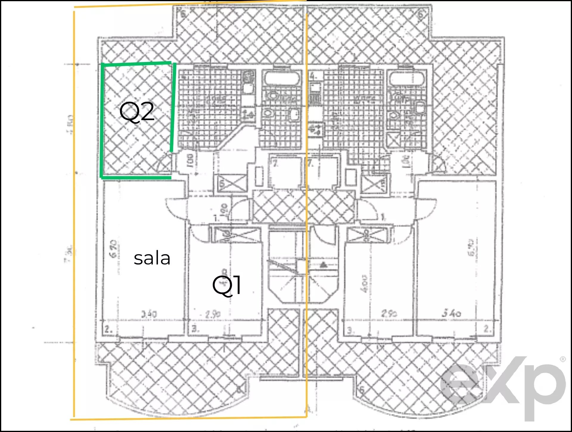 Converted T2 last floor apartment – Alvor, Portimão 8500-451 image 28