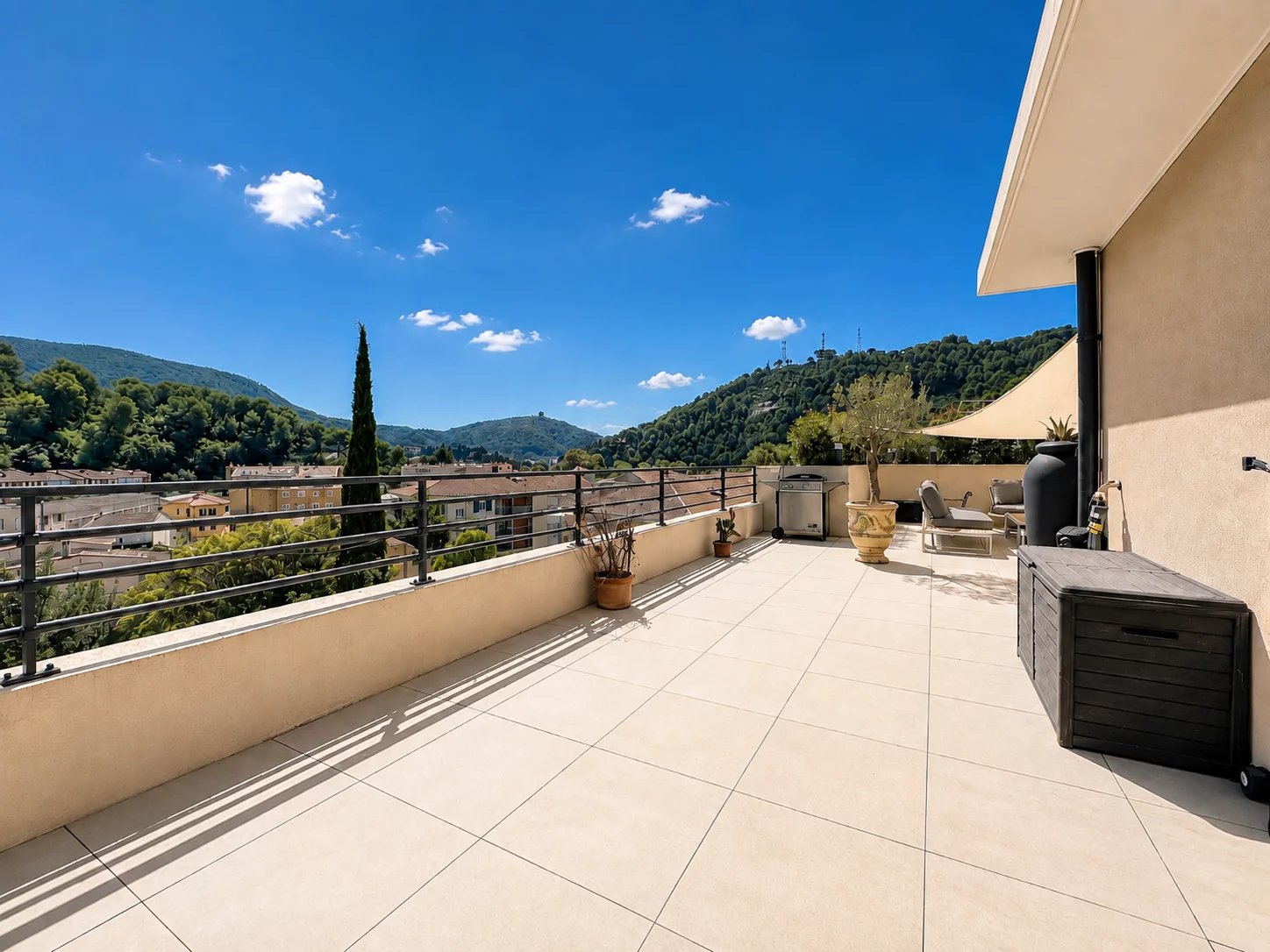 Villa sur le toit  - Drap