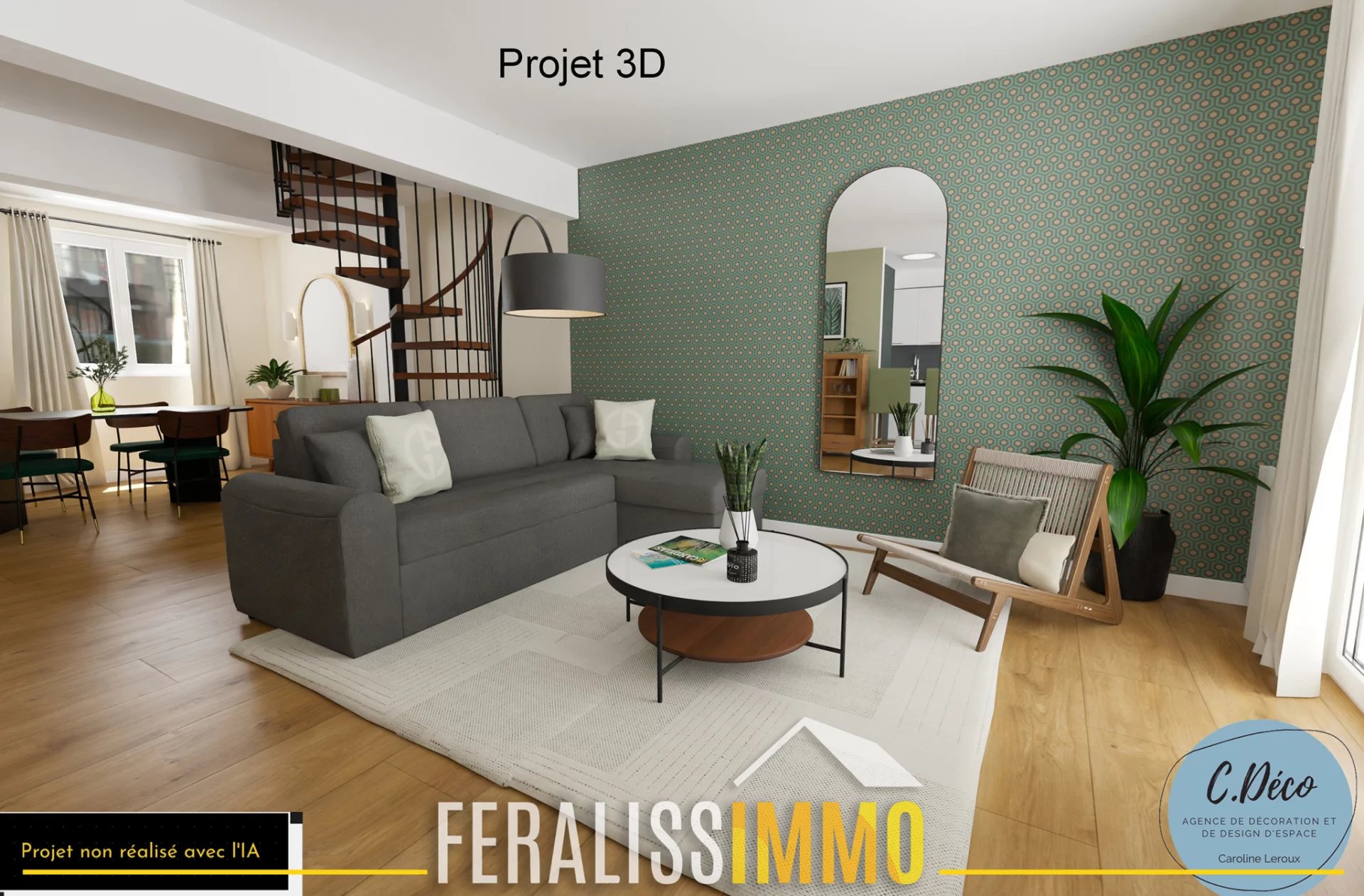 Maison familiale 4 chambres, jardin Ouest !