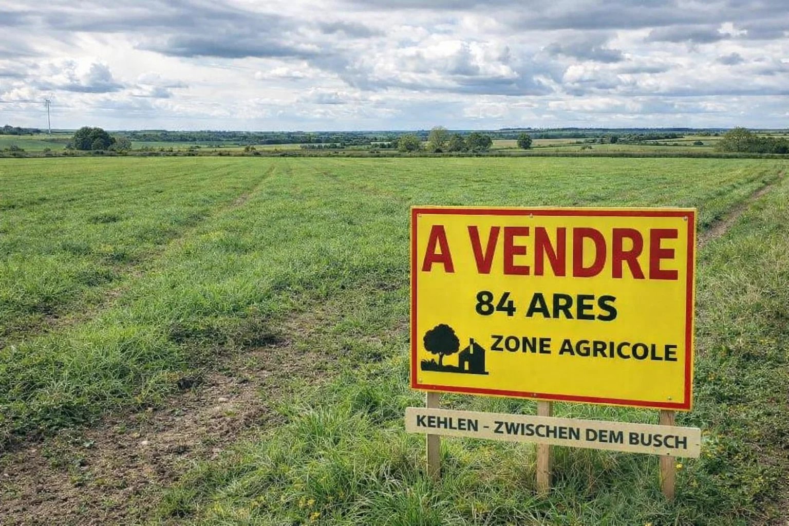 Vente Terrain agricole Kehlen