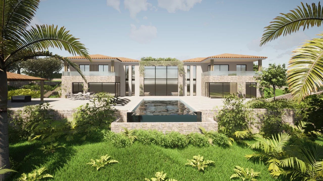 Mougins - Exceptional contemporary country house with panoramic views