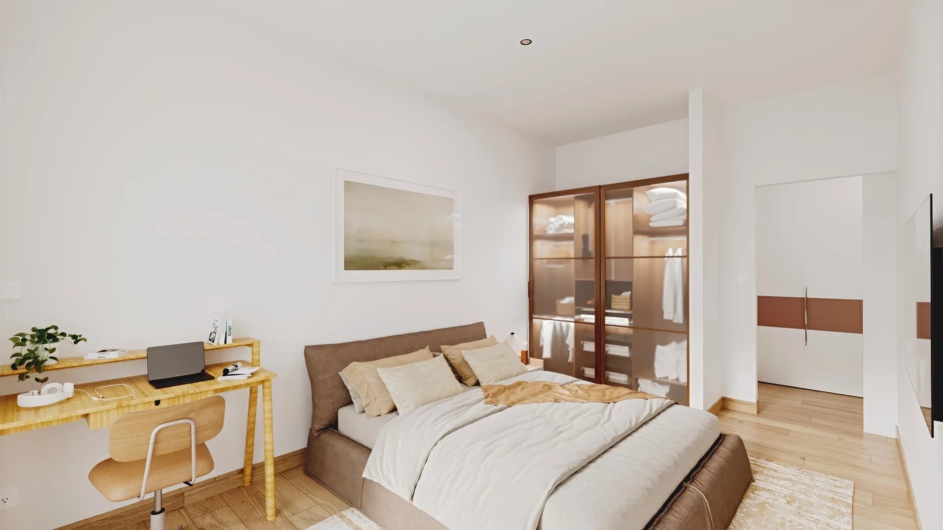 Duplex 4.5 pièces avec vue lac et alpes