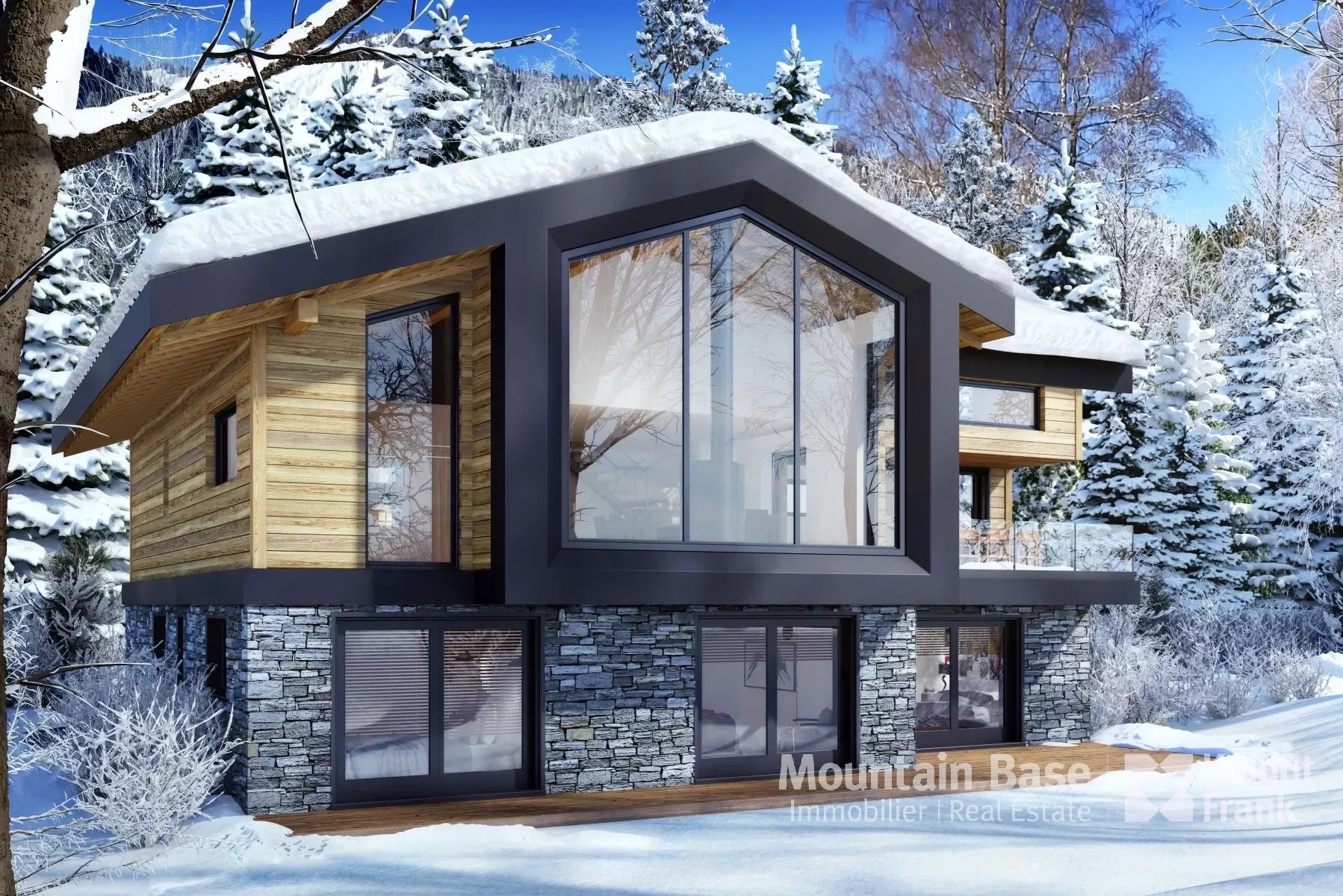 Photo of A stunning new build 5 bedroom, 5 bathroom chalet in the sought after area of Les Bois