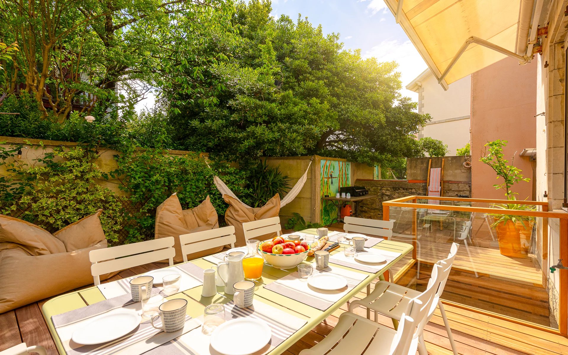 GARDEN - Apartment with terrace & garage in the heart of town - Biarritz - picture 2