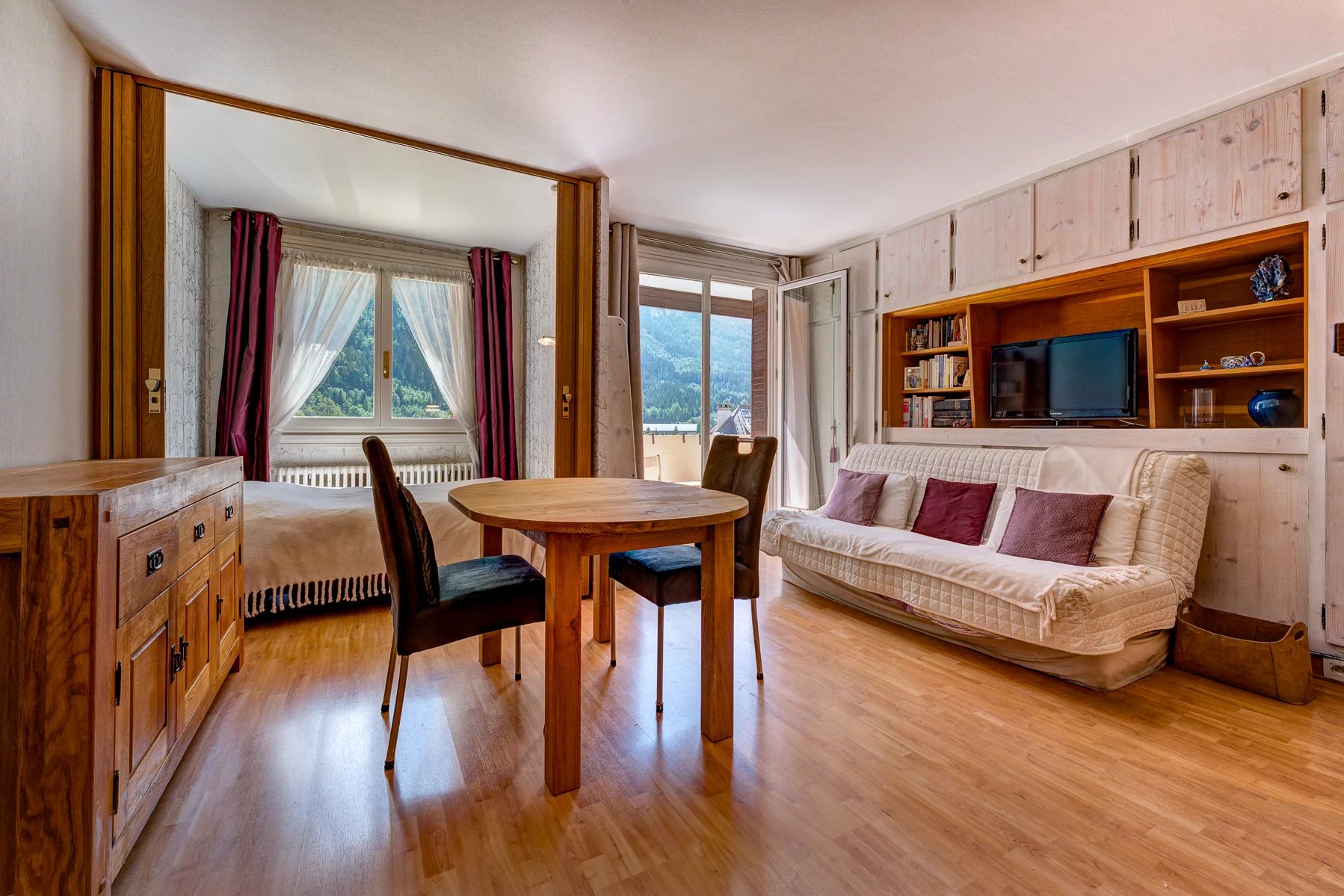 Photo of CHAMONIX - Central studio with Mont-Blanc view