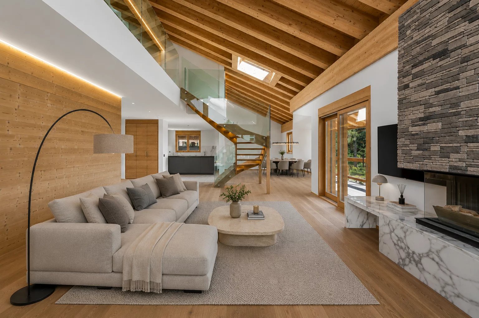 Prestigious duplex in the heart of Crans-Montana