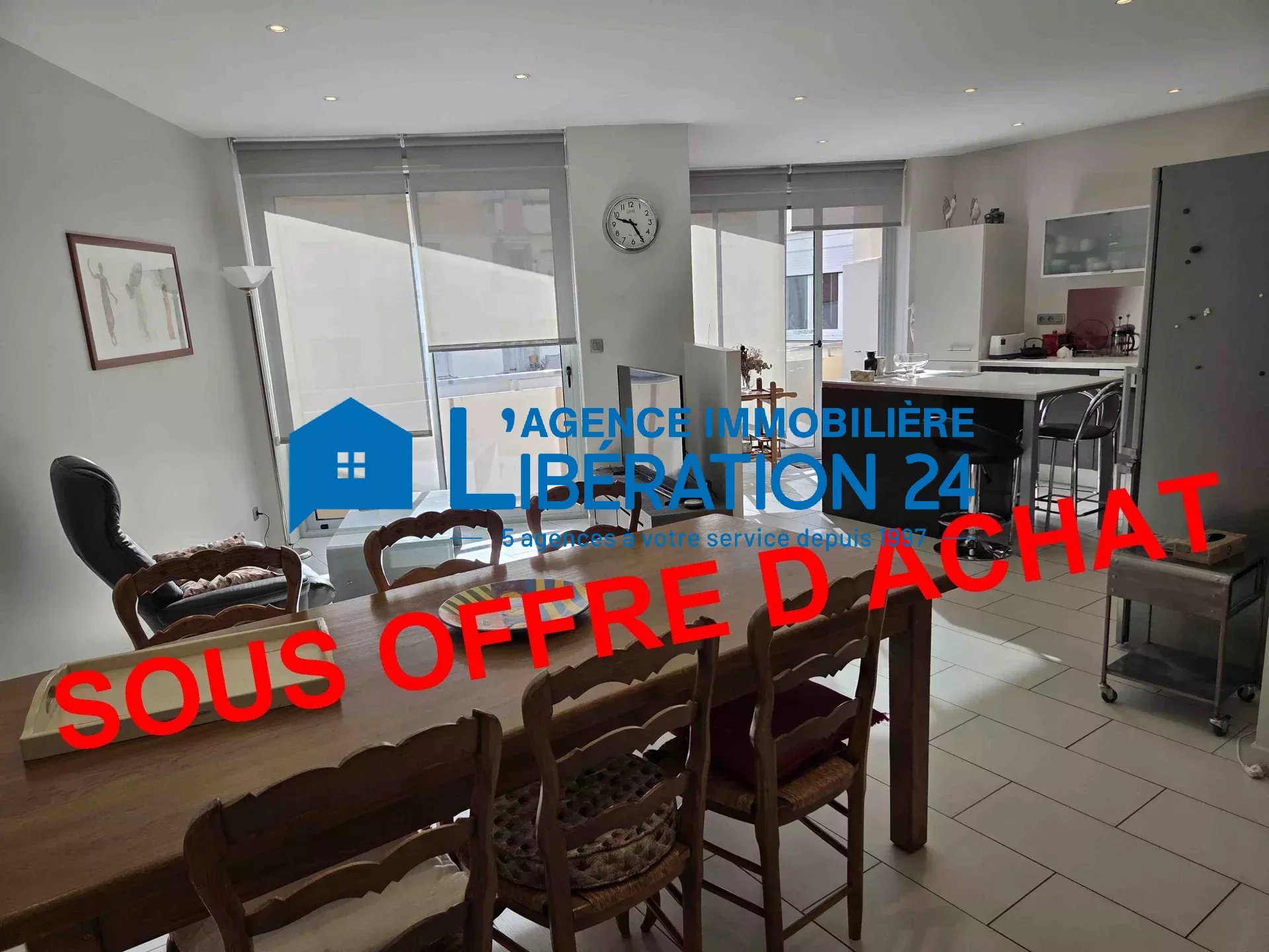 APPARTEMENT F3 76m² loggia