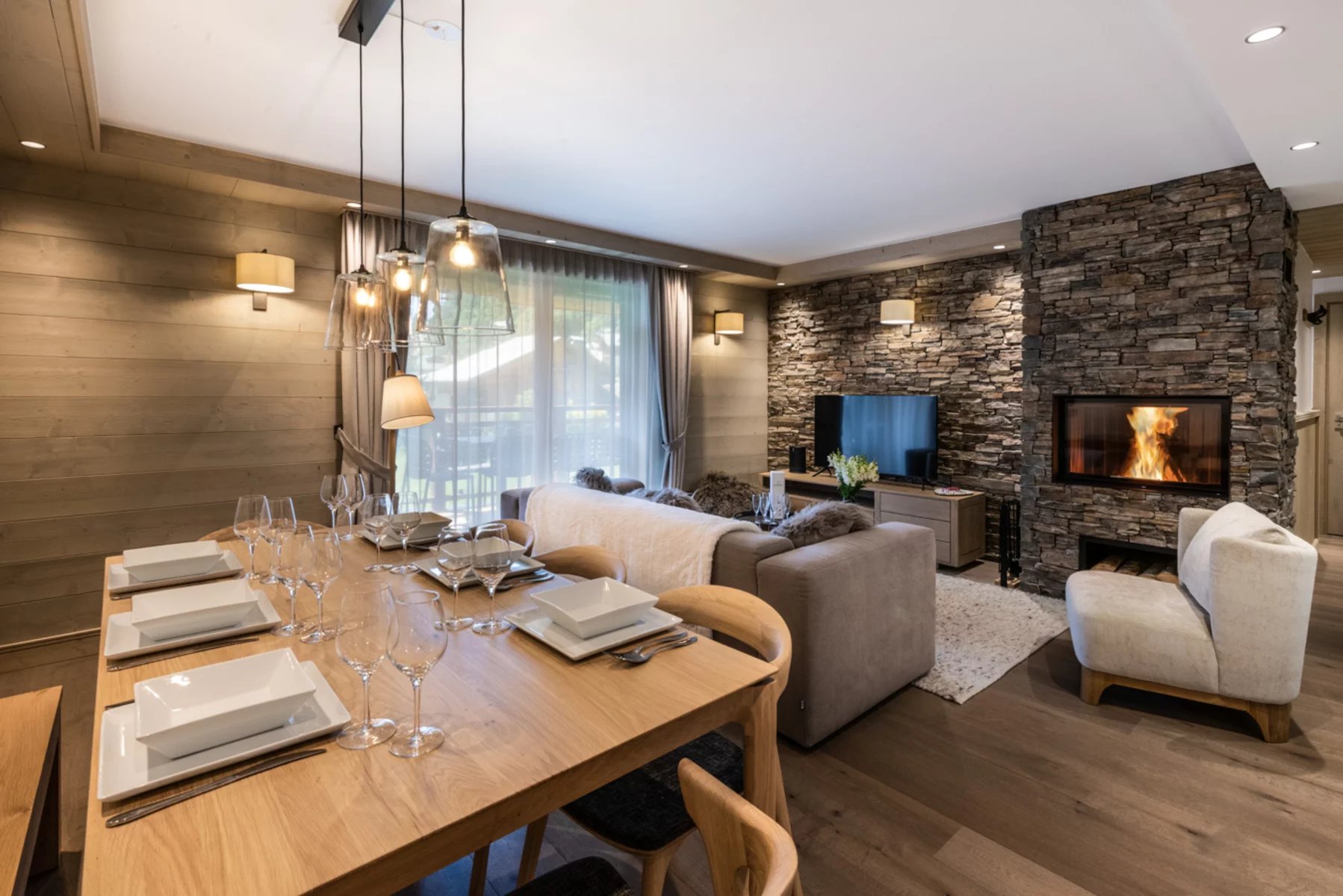 Photo of LES GETS - A first floor 3 bed apartment in Les Gets