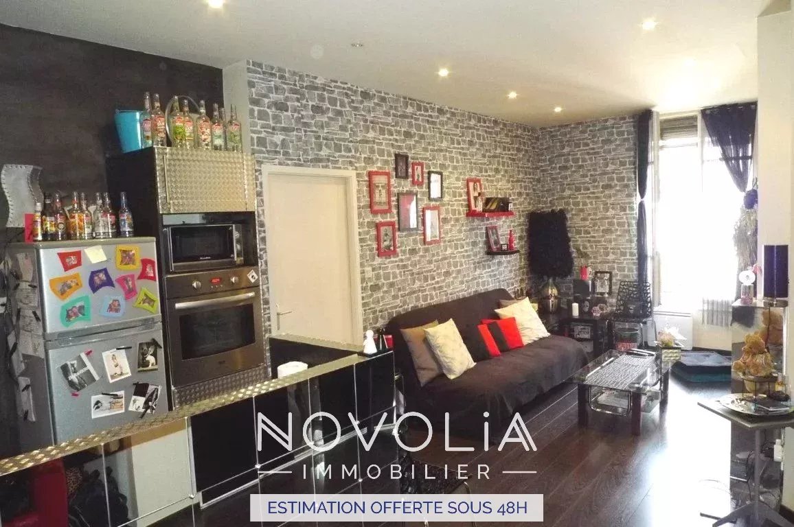 Achat Appartement Surface de 40.62 m/ Total carrez : 40 m, 2 pices, Lyon 6me (69006)