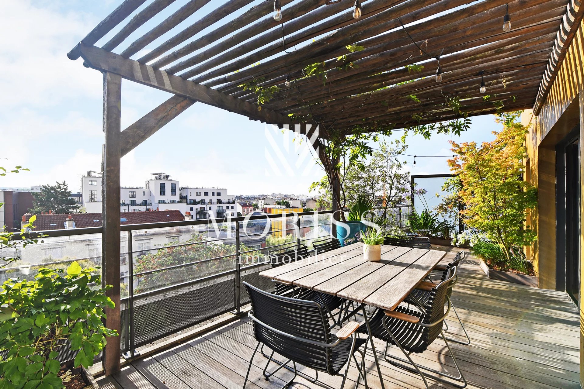 Duplex 103 m2 4 chambres, Terrasses  Bas-Montreuil - Image Array