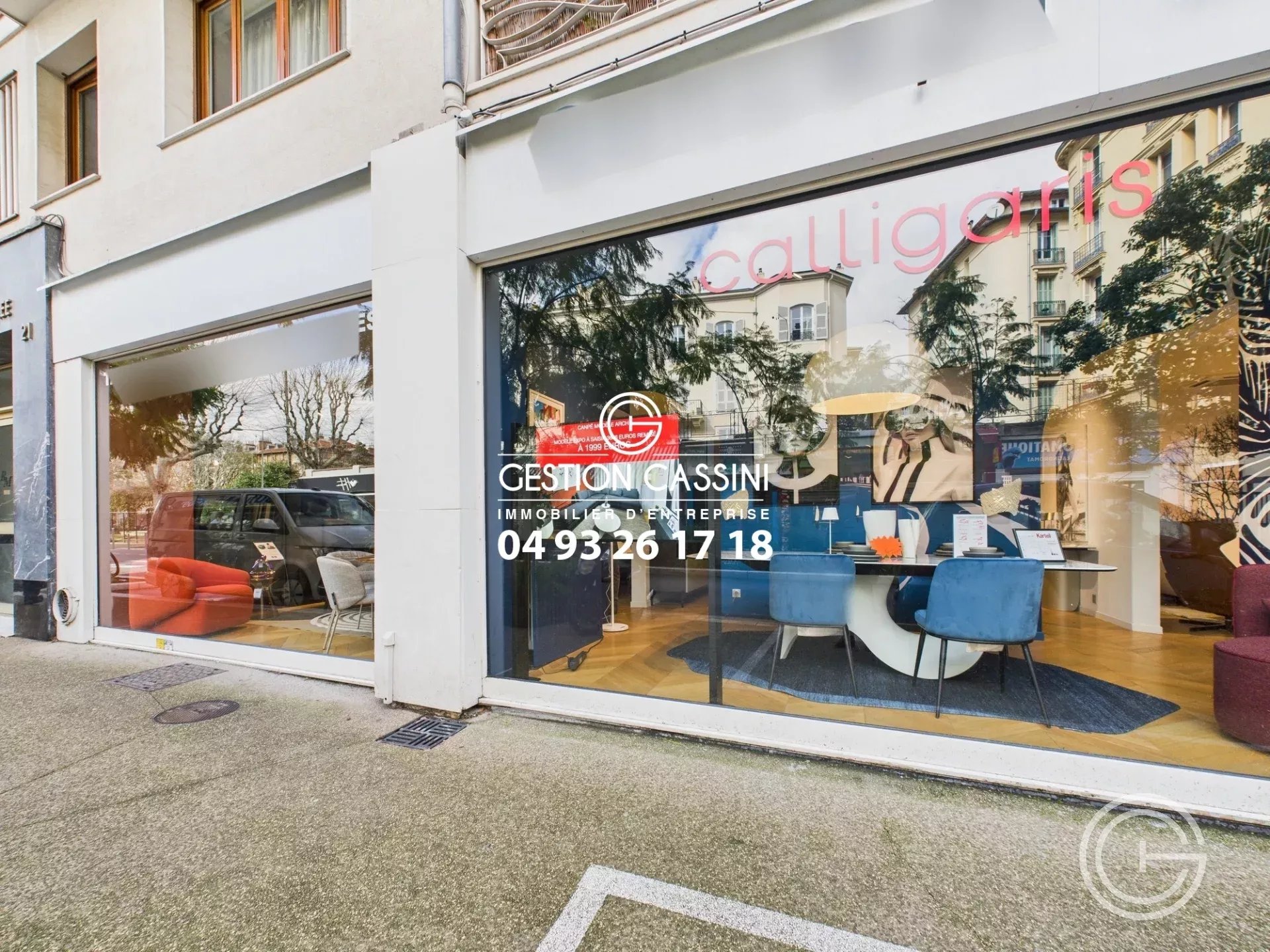 Location Local commercial Nice Carré d'or