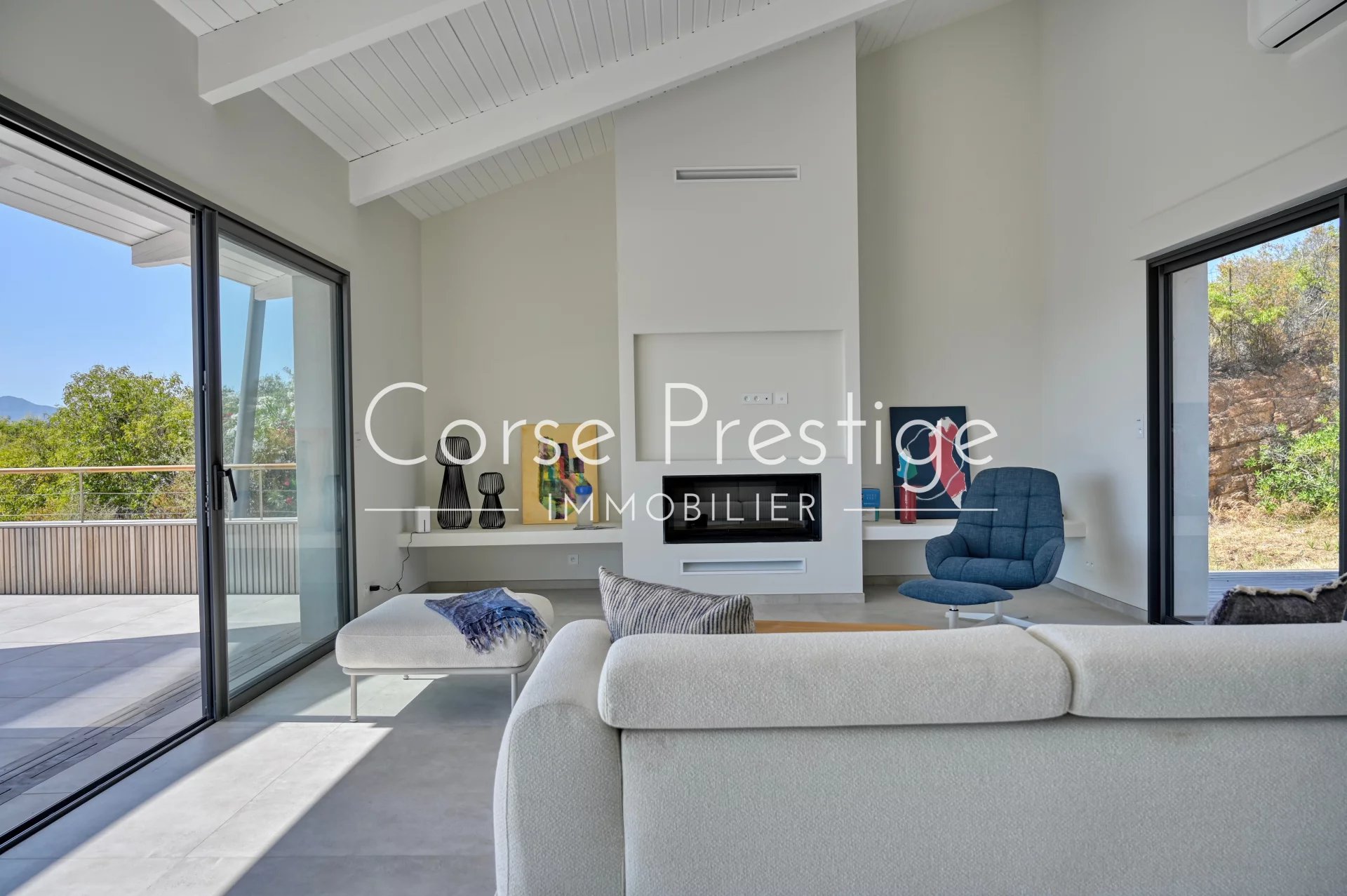 villa contemporaine - domaine d-alzone - porticcio image5
