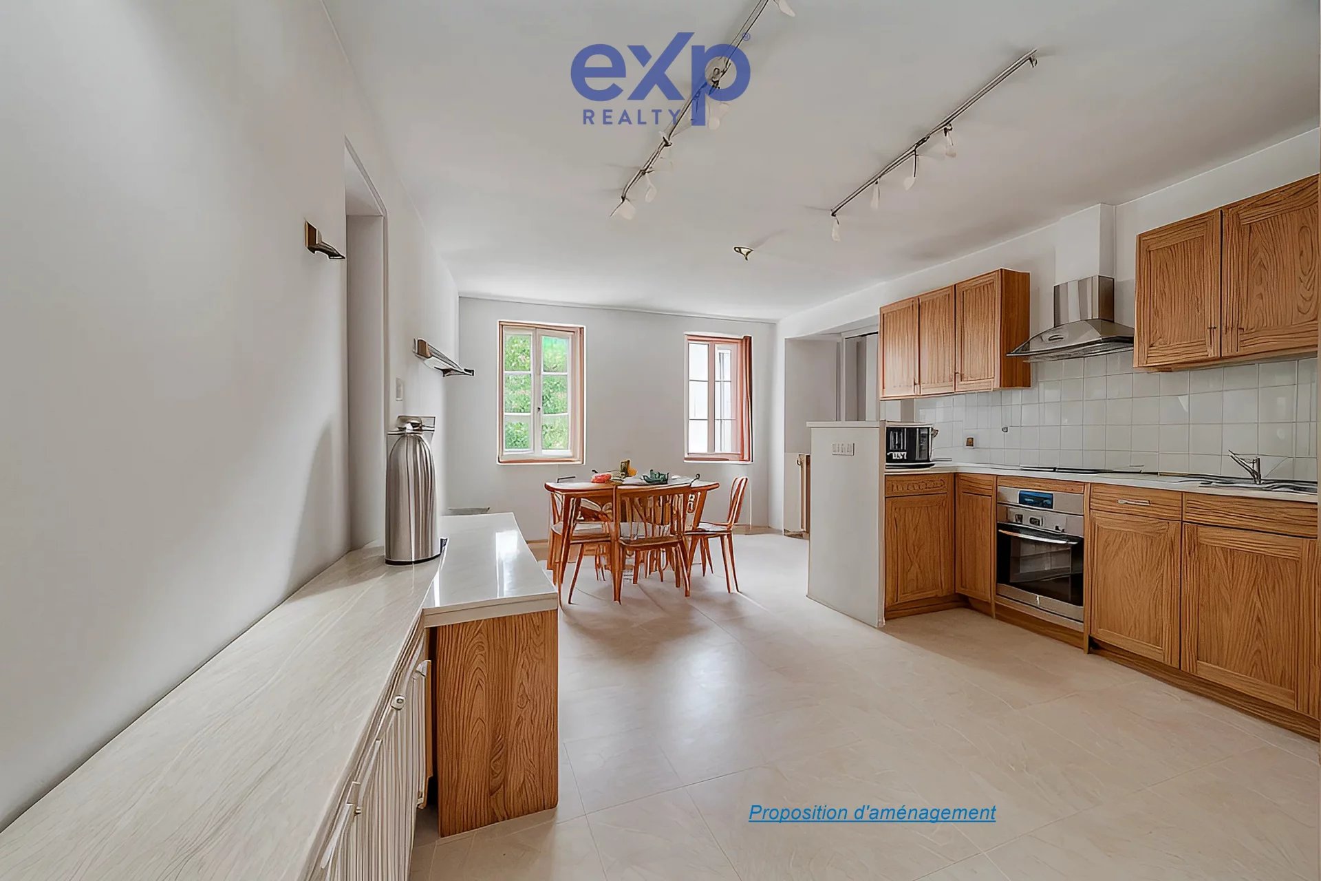 Appartement T4, 3 chambres dans petite copropriété