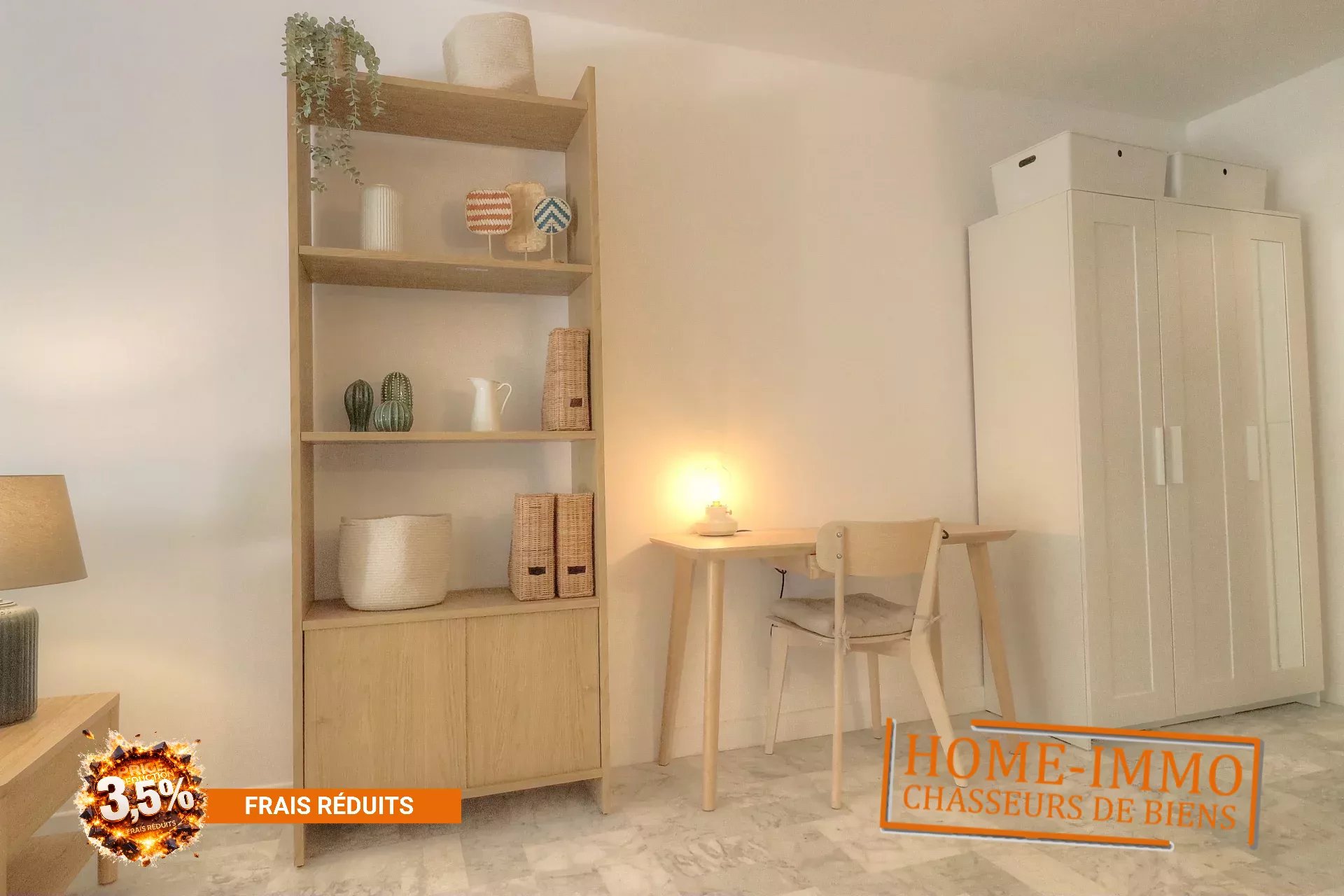 Large 35 m² studio on garden level - Student or mobility lease (September to June)