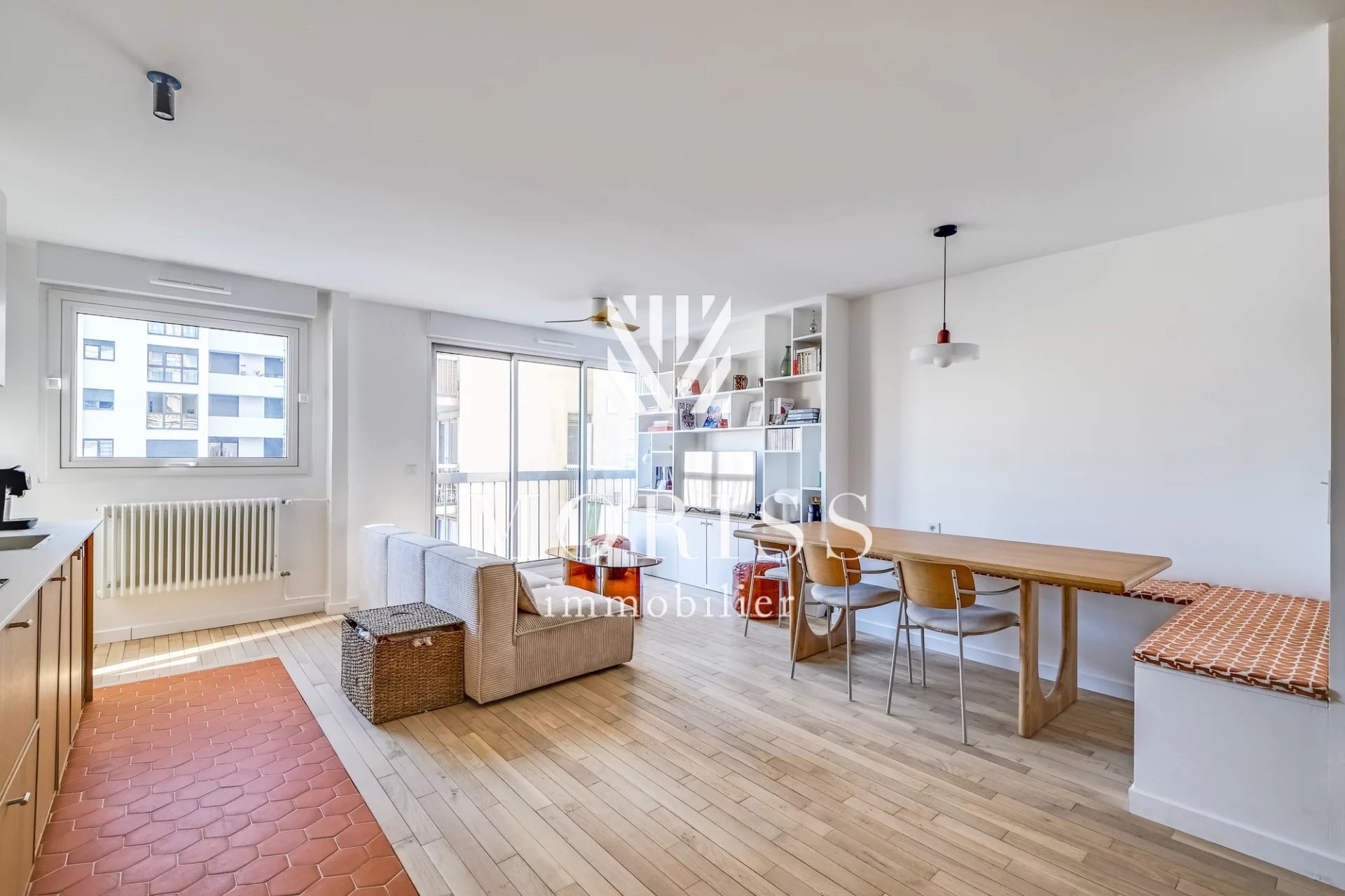 Appartement avec balcon / Quartier Garibaldien / Ligne 13  /Metr - Image 1