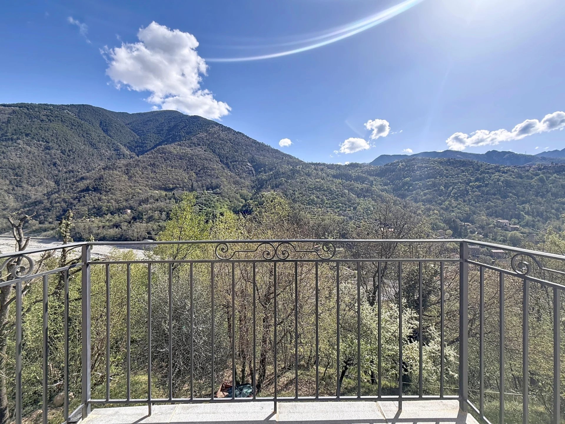 Charming 6-Room Property with Fireplace in Roquebillière