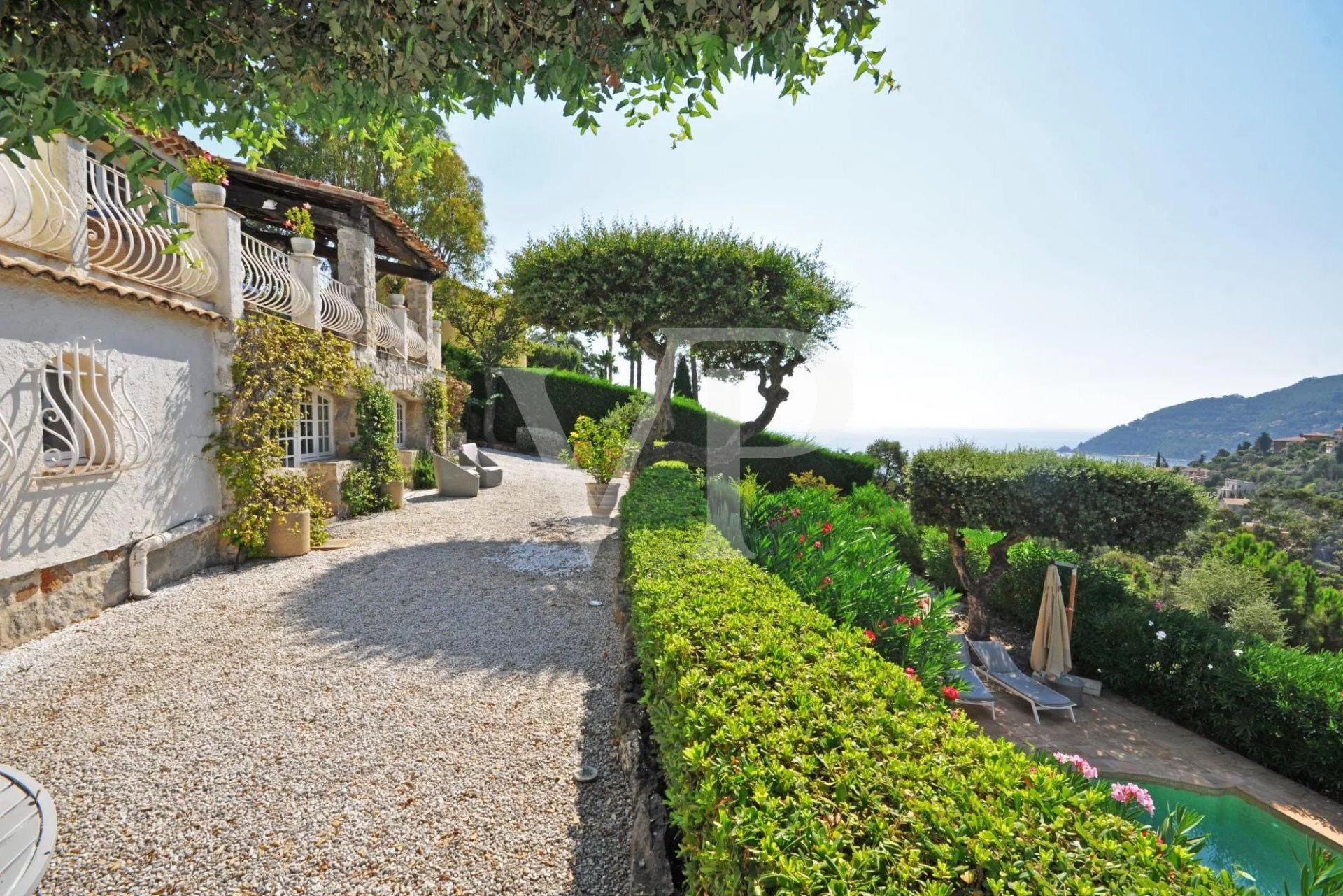 Villa provençale avec vue mer panoramique