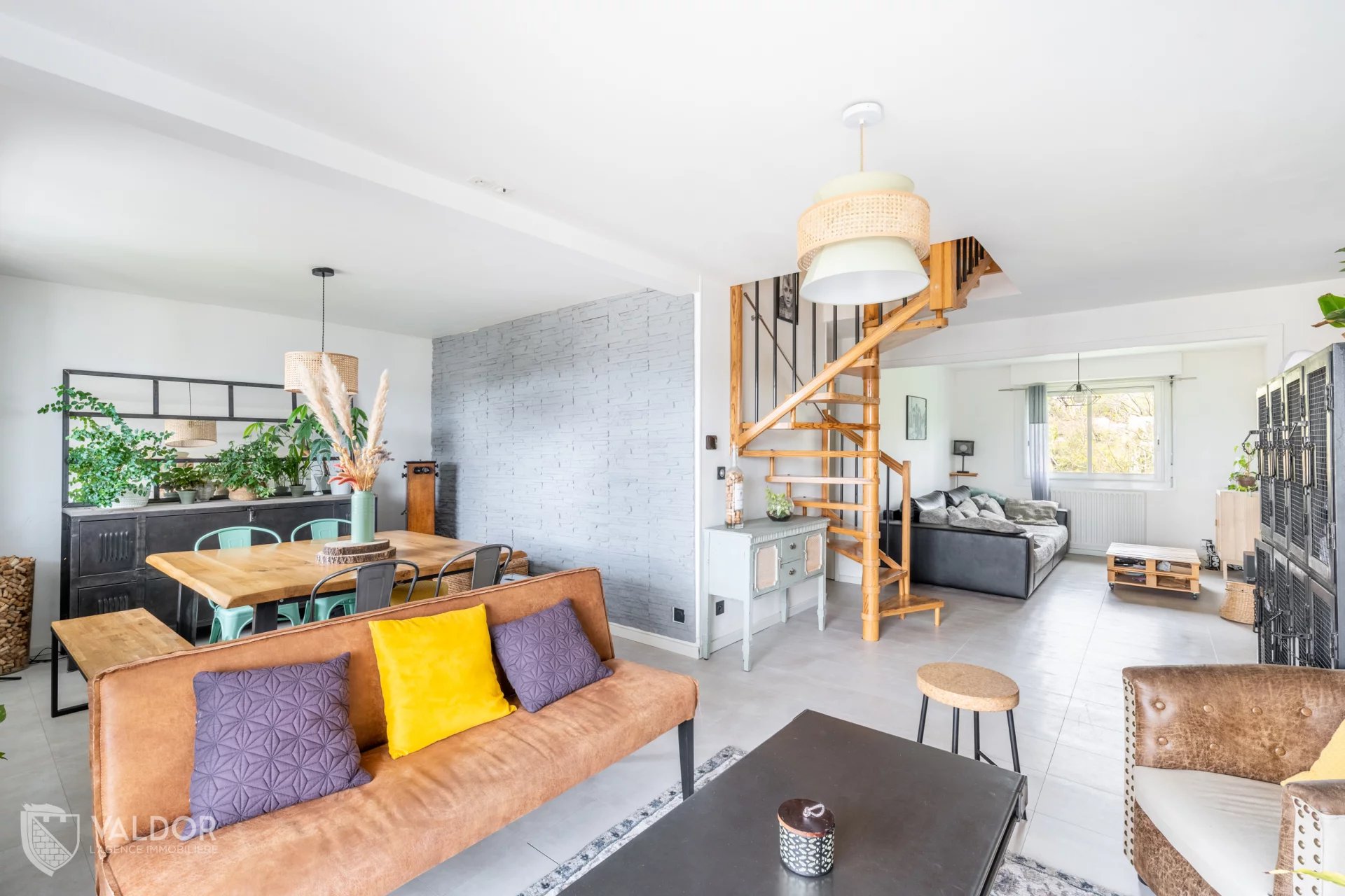 Duplex de 109,46m² en dernier étage