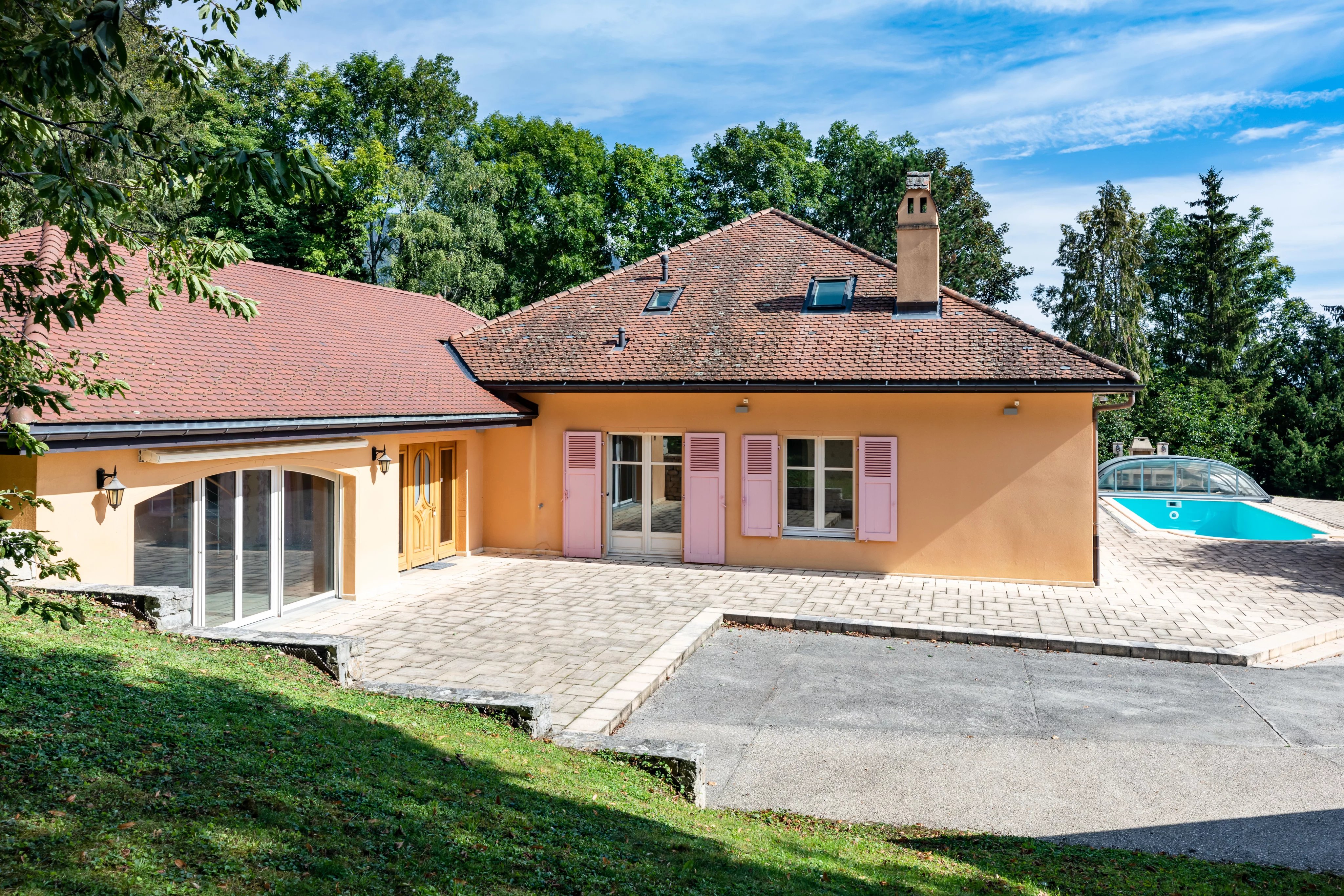 Propriété avec vue panoramique sur le Lac Léman