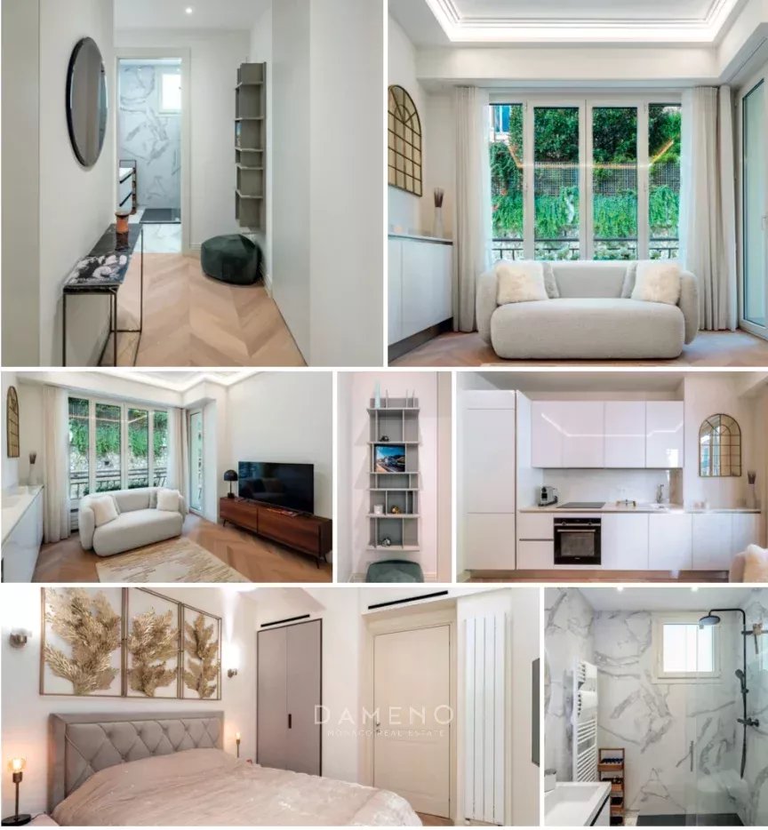 Luxuriously renovated two-room apartment