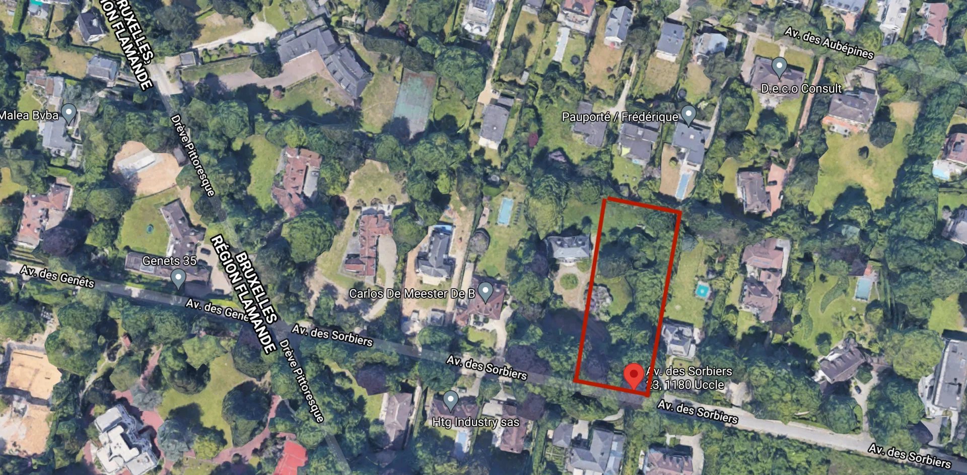 Uccle - Superb building land