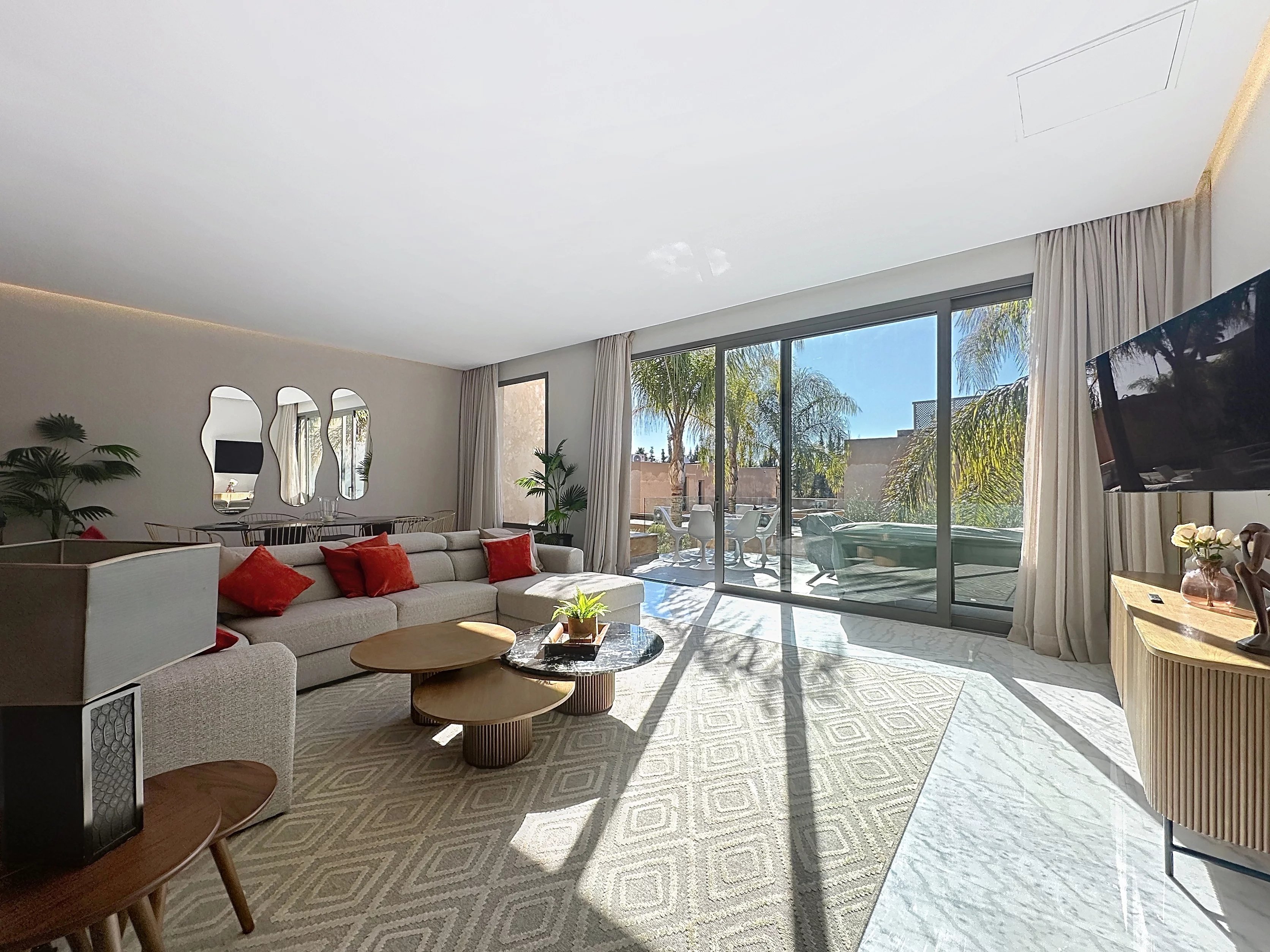 Somptueux Appartement contemporain dans un resort végétal