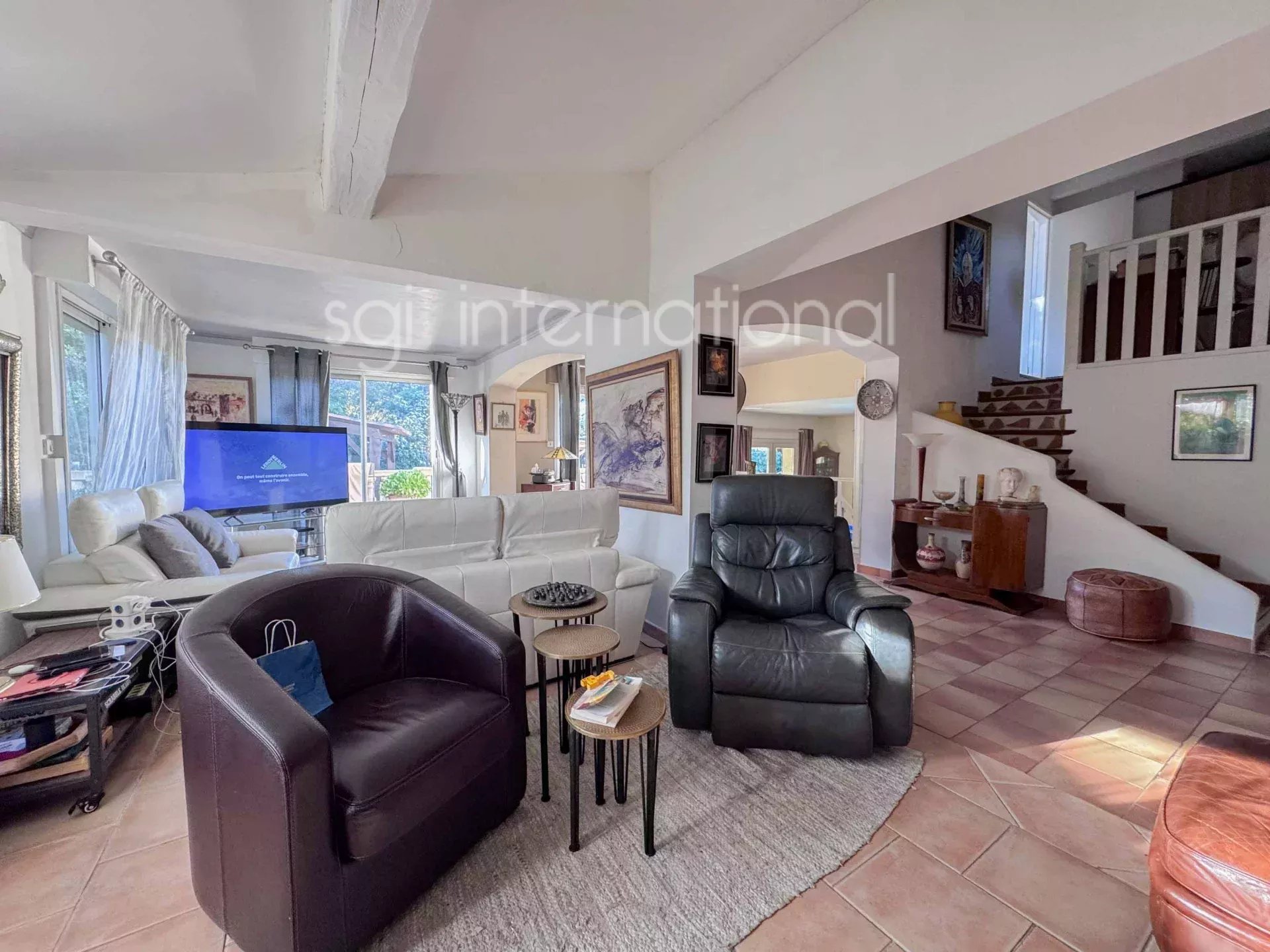 Sainte-Maxime: Beautiful villa near the Nartelle beach.