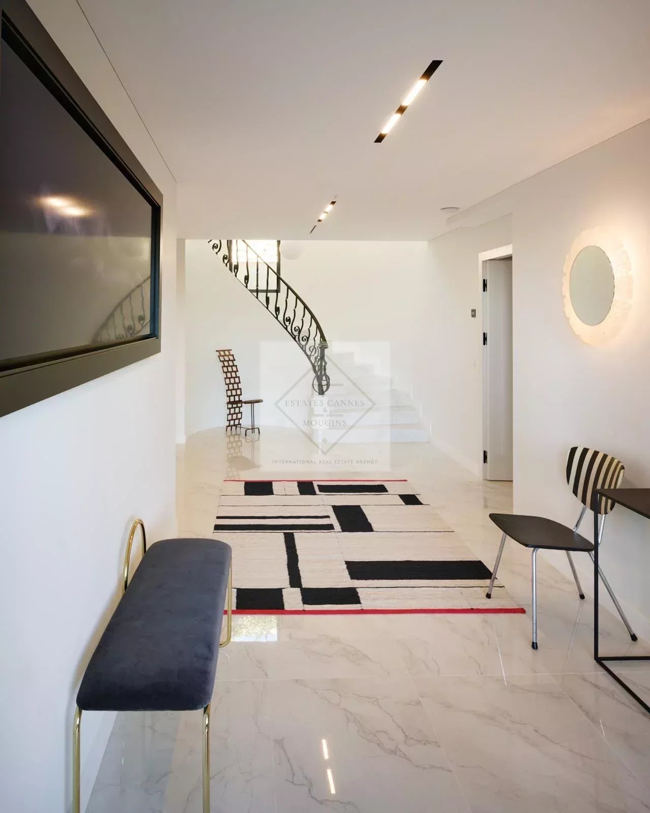 Villa de luxe à Cannes : Écrin d'élégance avec vue mer panoramique dans un domaine privé — photo 14