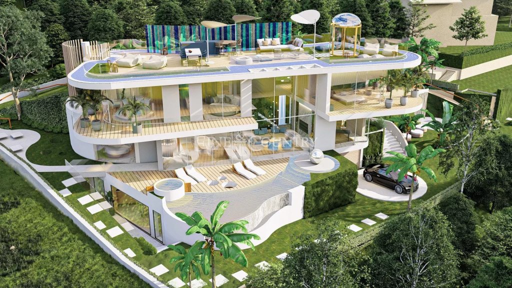 Villa for sale in Eze — Extraordinary Project of Health House in Eze
