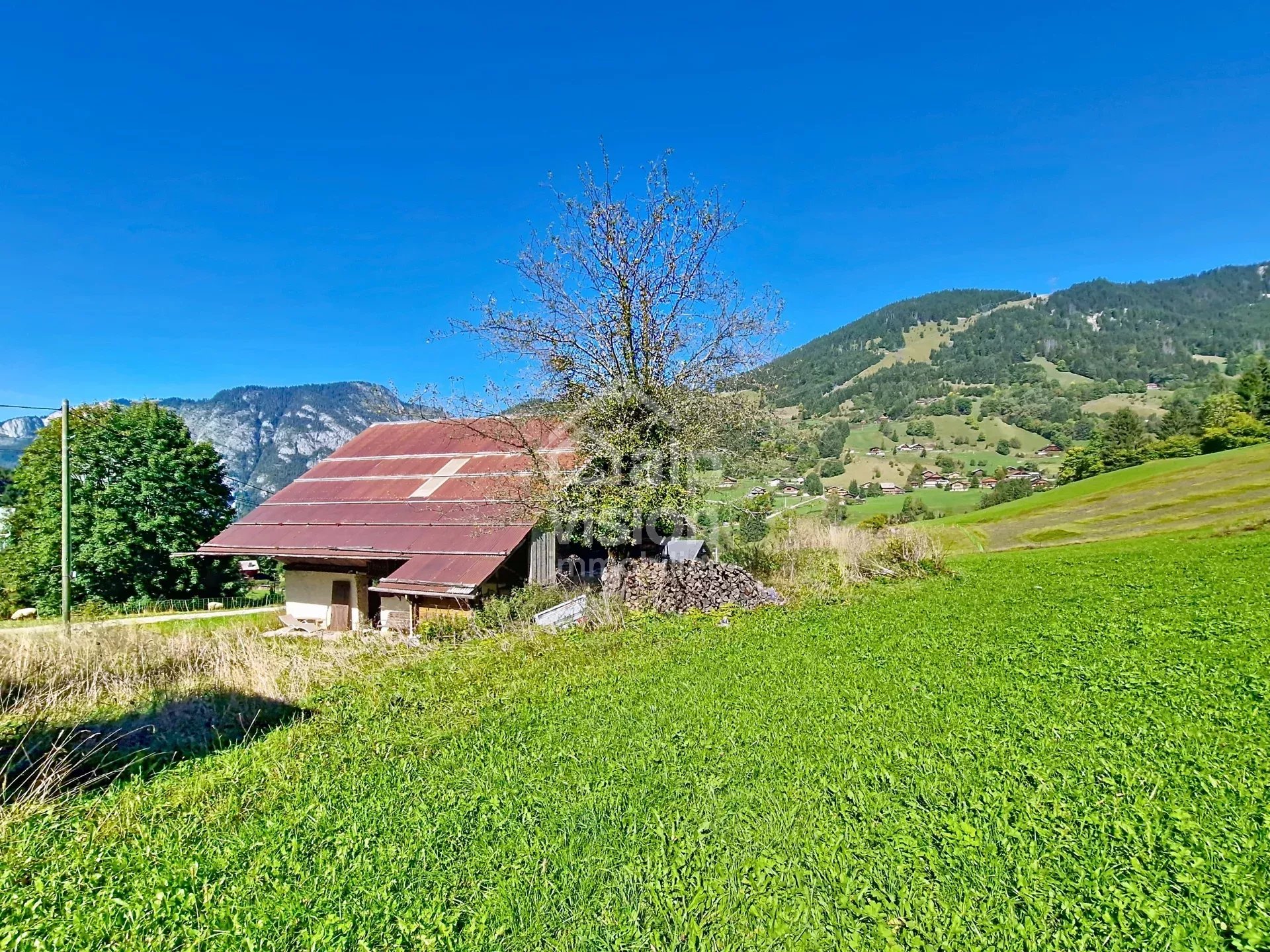 FERME, 5 PIECES, ABONDANCE, CADRE EXCEPTIONNEL