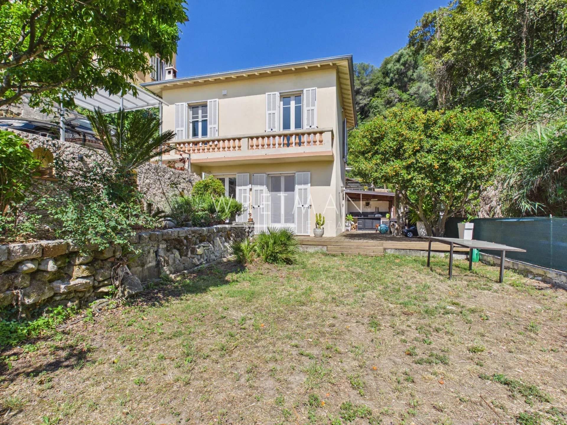 Charmante maison bourgeoise avec jardin et parkings - Menton