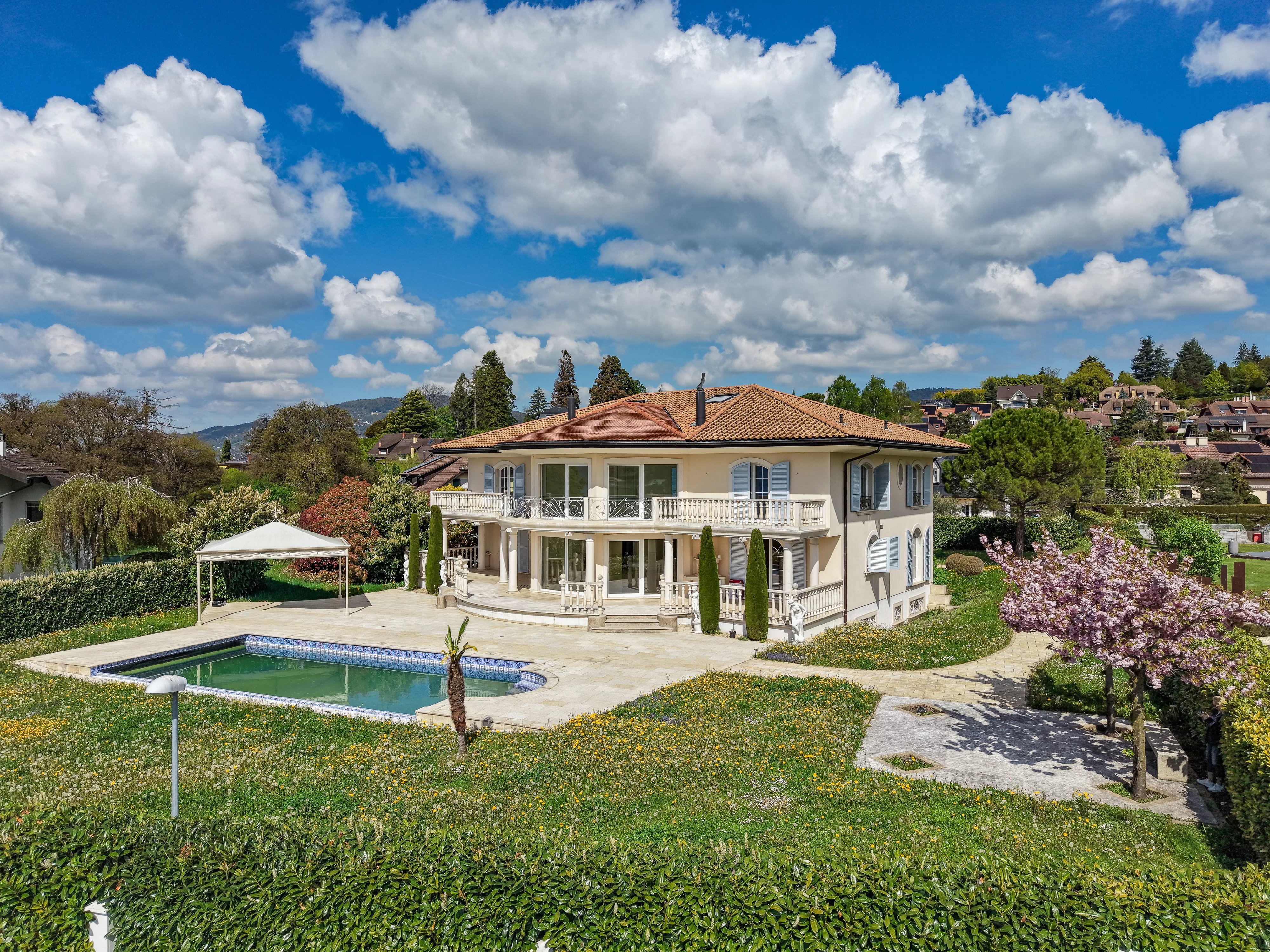 Somptueuse propriété avec vue panoramique sur le lac à Blonay