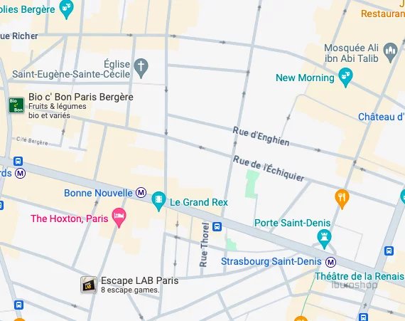 Vente Boutique Paris 10ème