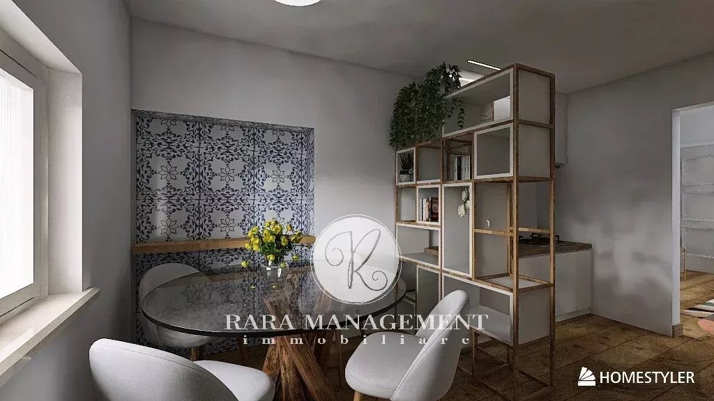 Render secondo piano cucina