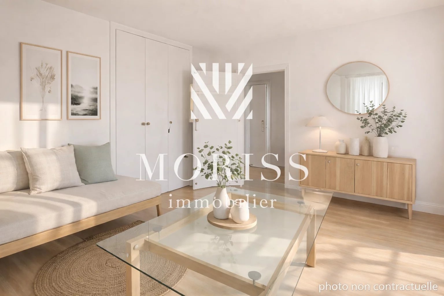 À vendre – Paris 17e – Studio 28,97 m² avec balcon filant de 7m² - Image Array