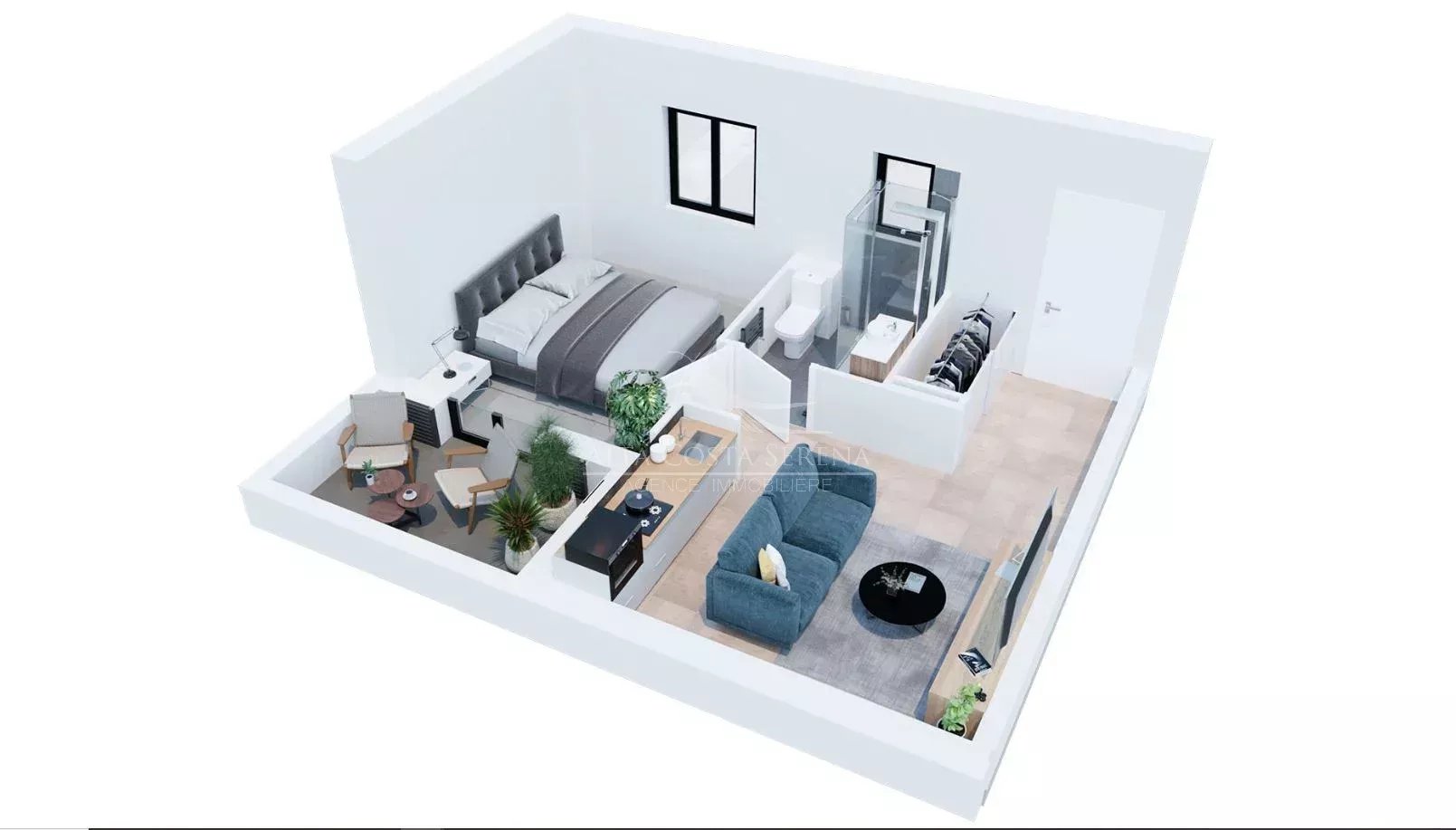 Agence immobilière de 