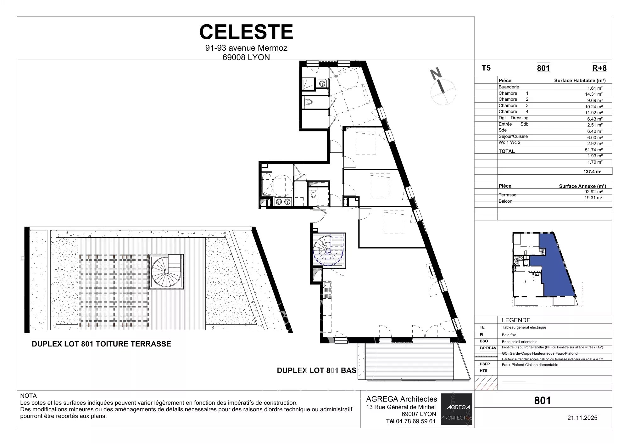 Appartement Lyon 69008  -  ref 86774656 (picture 1)