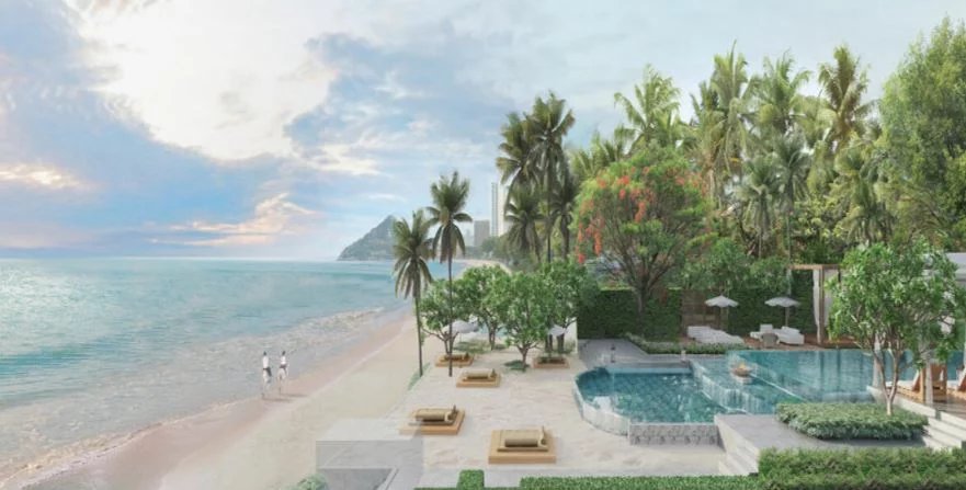 Luxueux appartement avec accès direct à la plage situé à Hua Hin