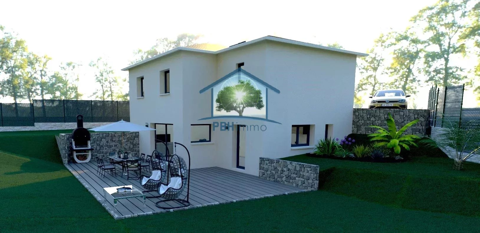 Saint-Chamond/Chavanne Maison neuve sur Terrain constructible 401 m2